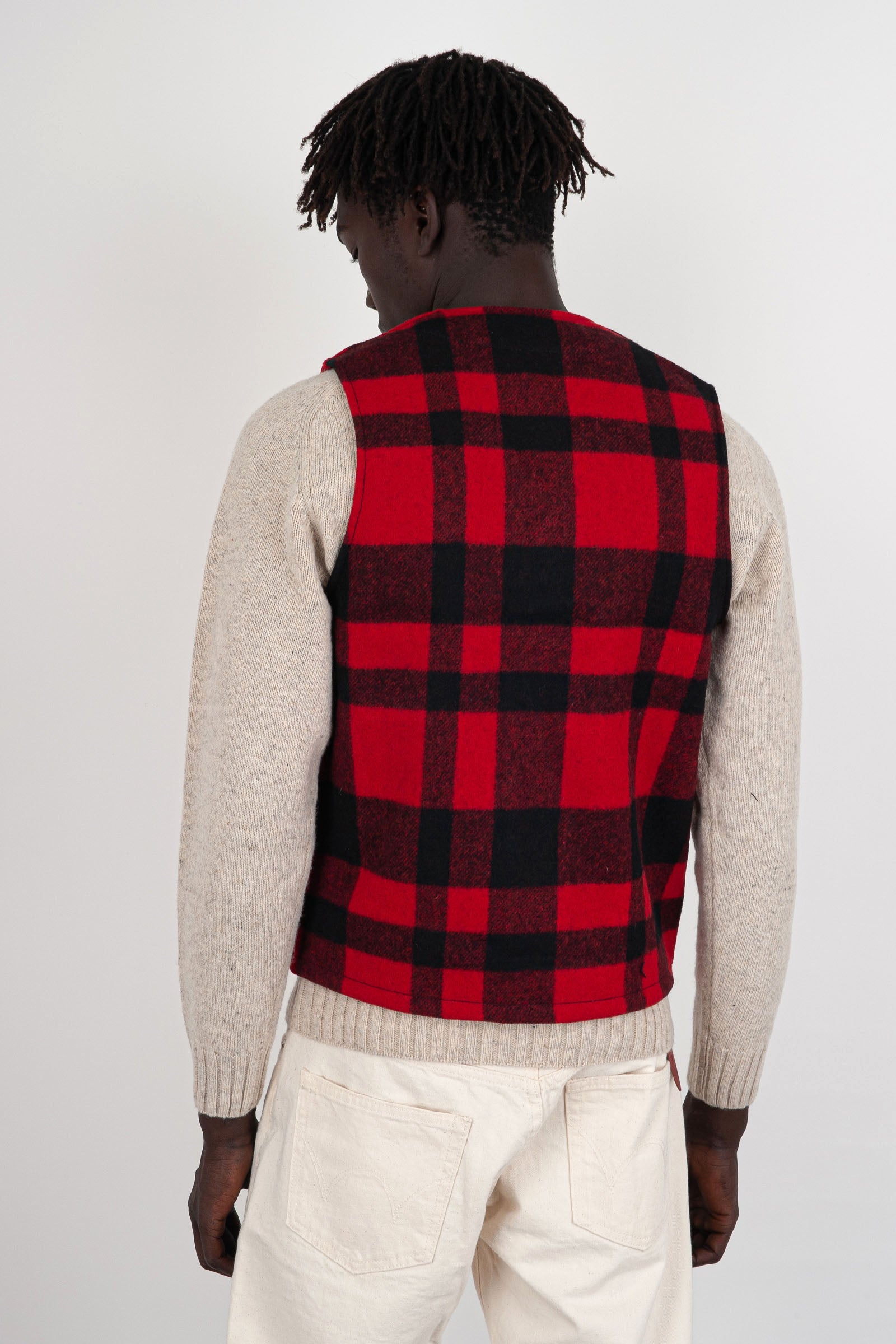 Mackinaw Wool Cruiser Vest - 4