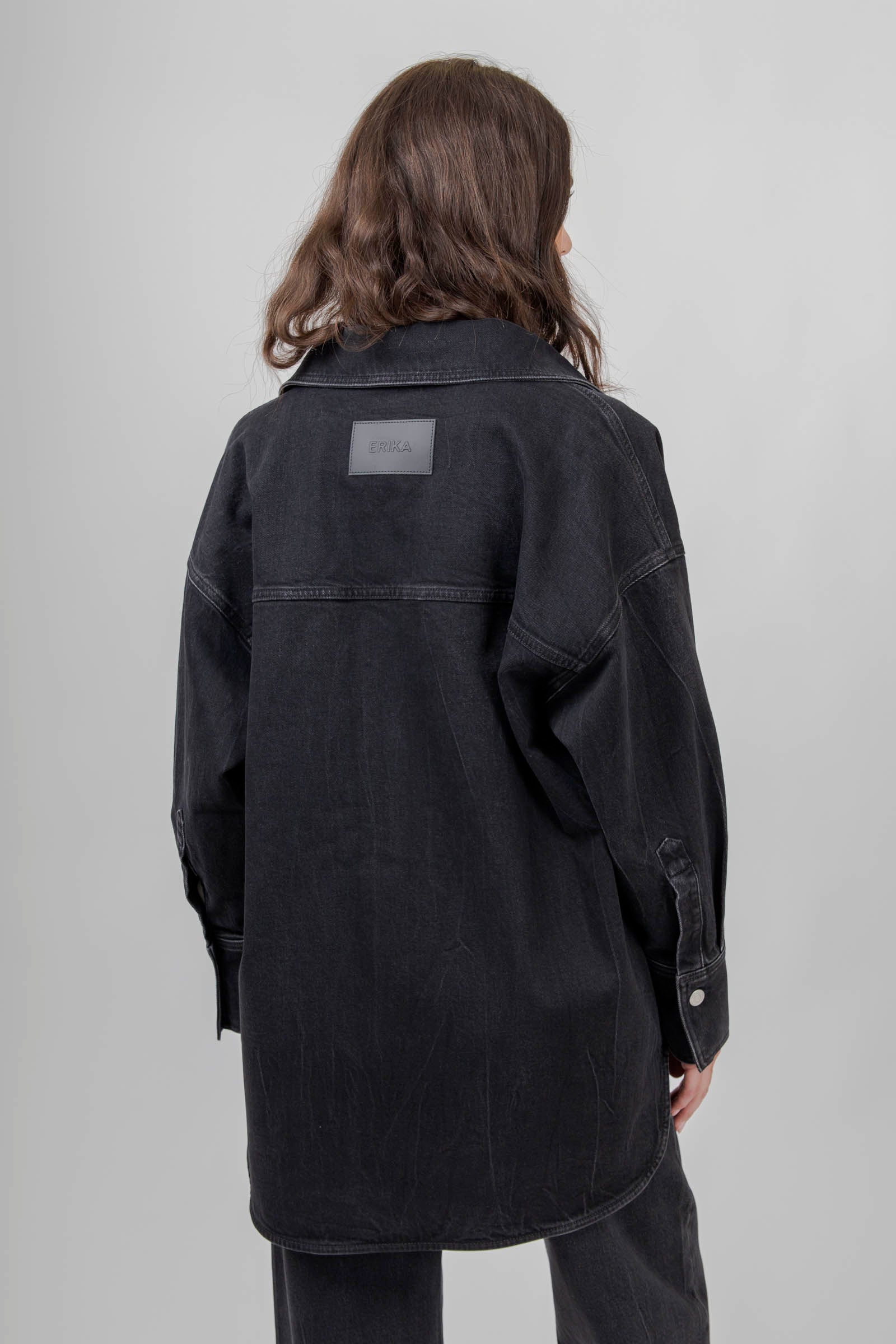 Erika Cavallini Camicia Fiona Nero Donna - 3