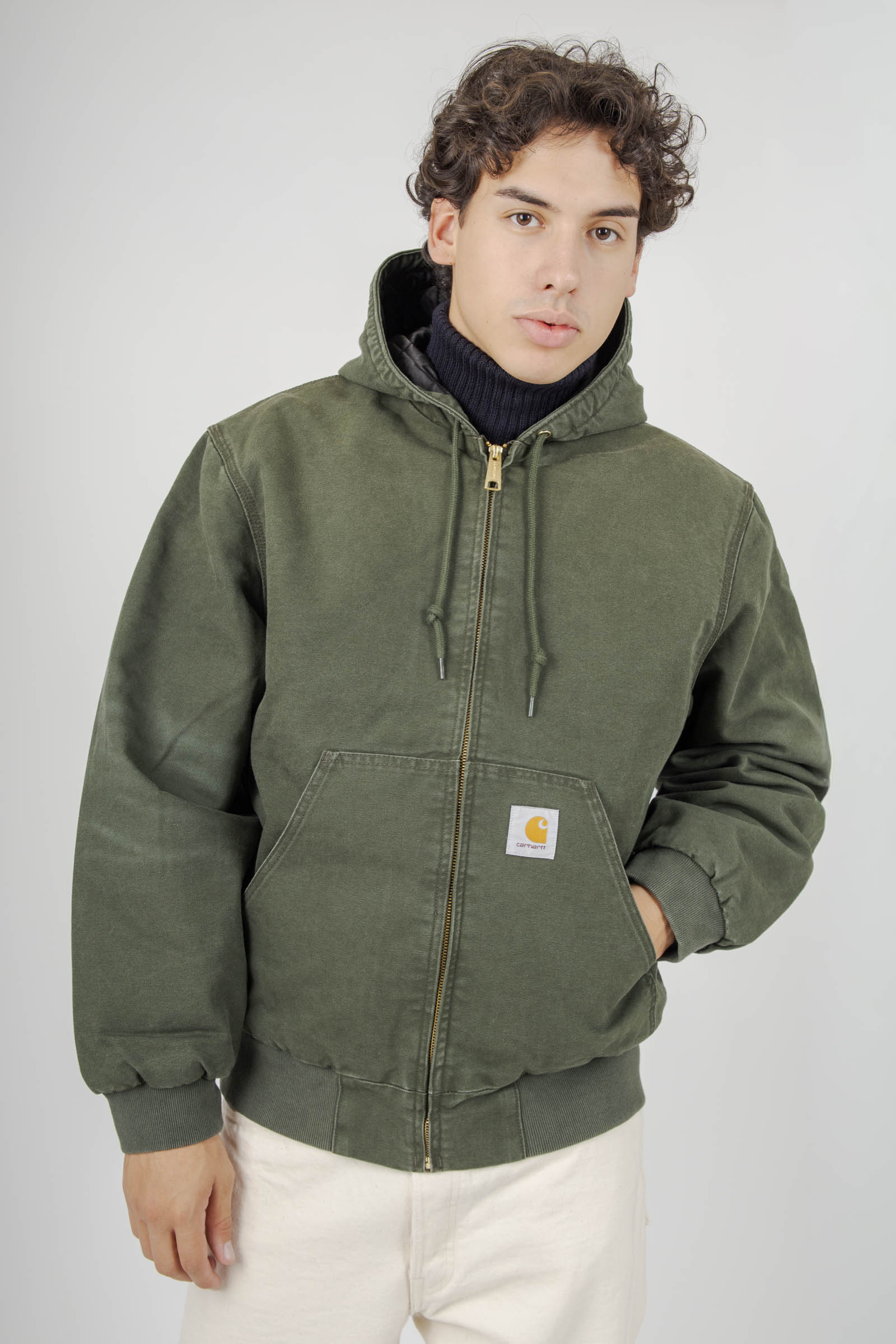 Carhartt Wip Og Active Jacket Verde Oliva Uomo - 3