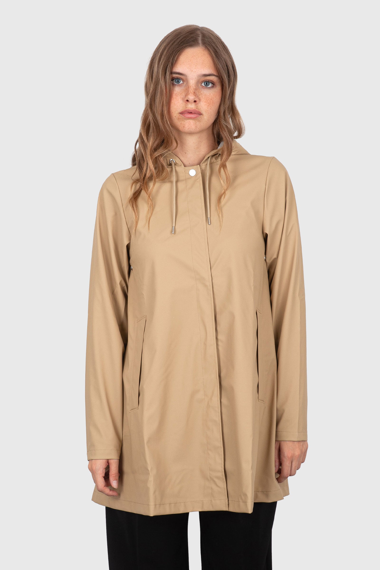 Rains A-line Wjacket Sabbia Donna - 1
