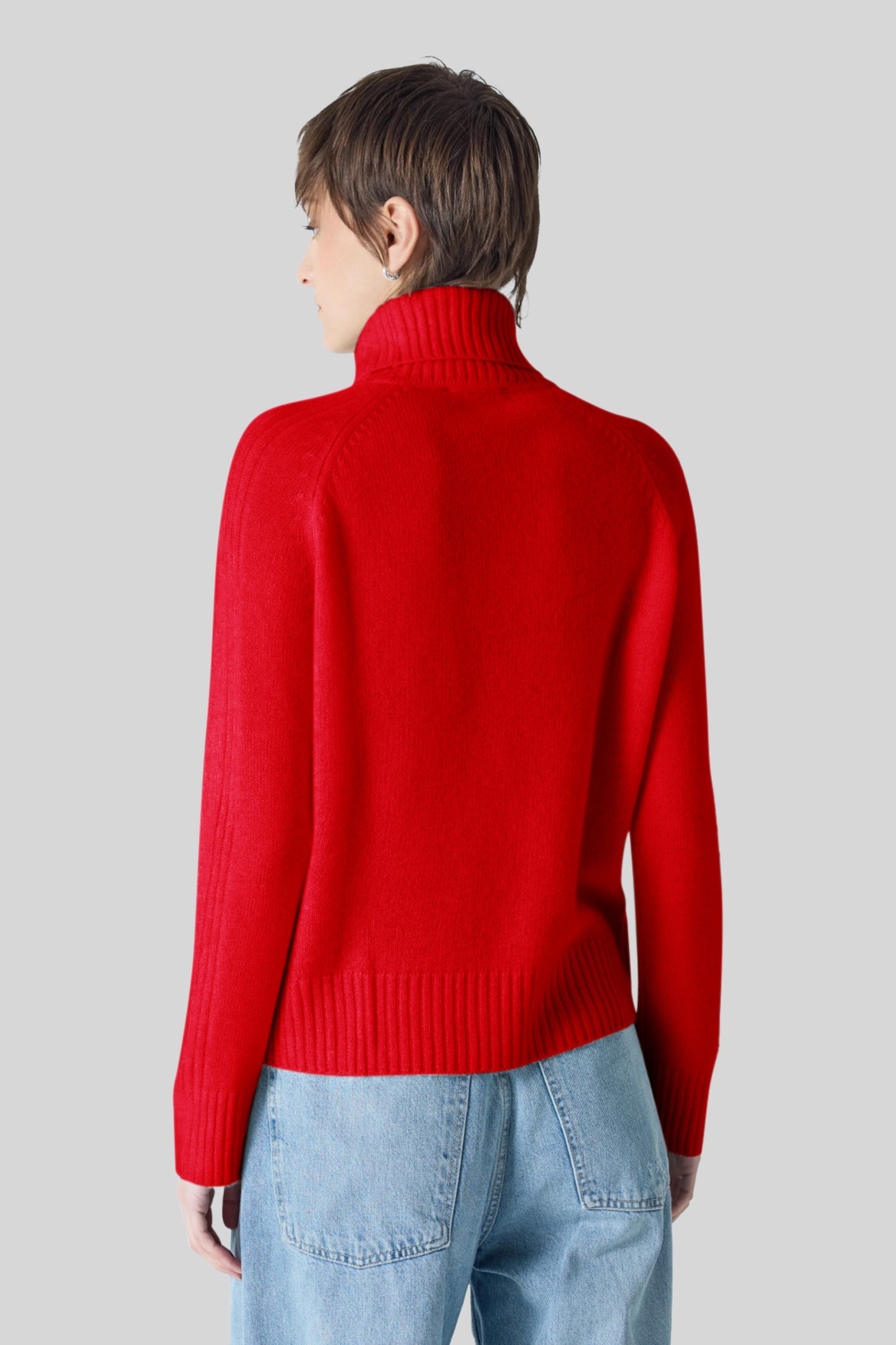 Absolut Cashmere Maglia Dolcevita Sylviana Rosso Donna - 3