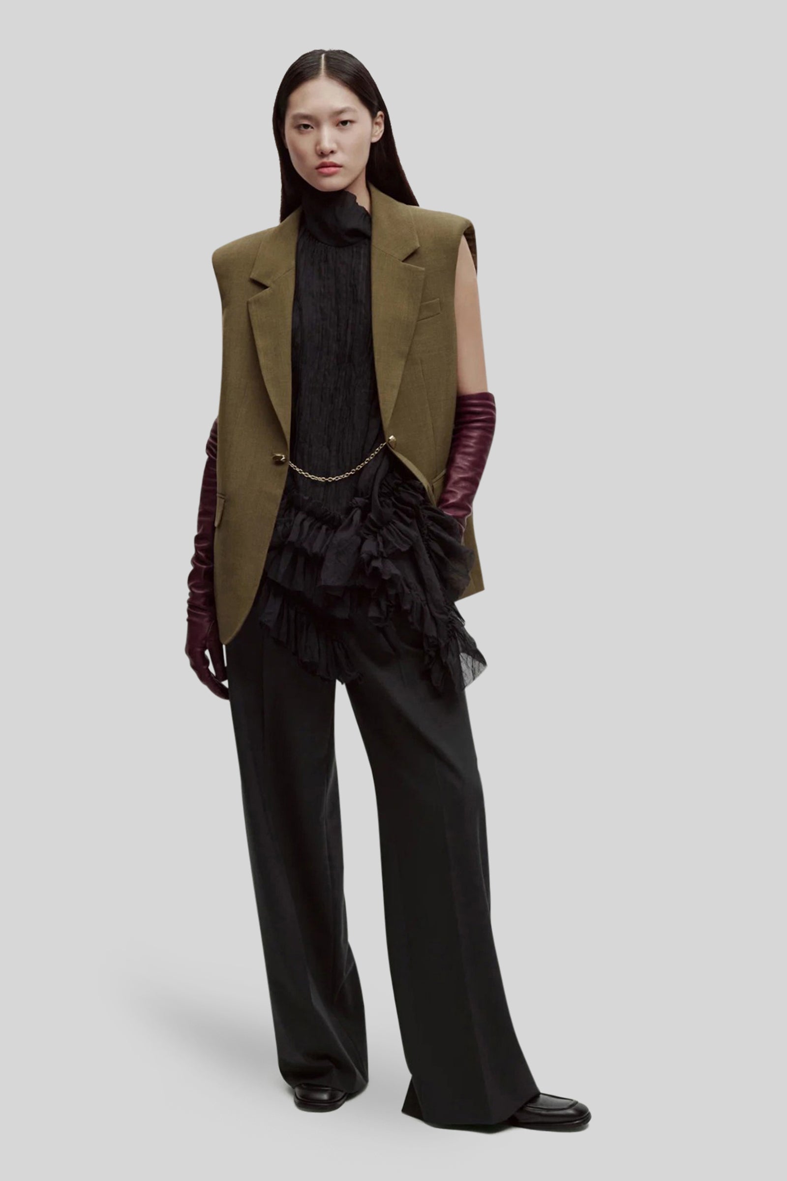 Erika Cavallini Gilet Kim Matcha Donna - 2