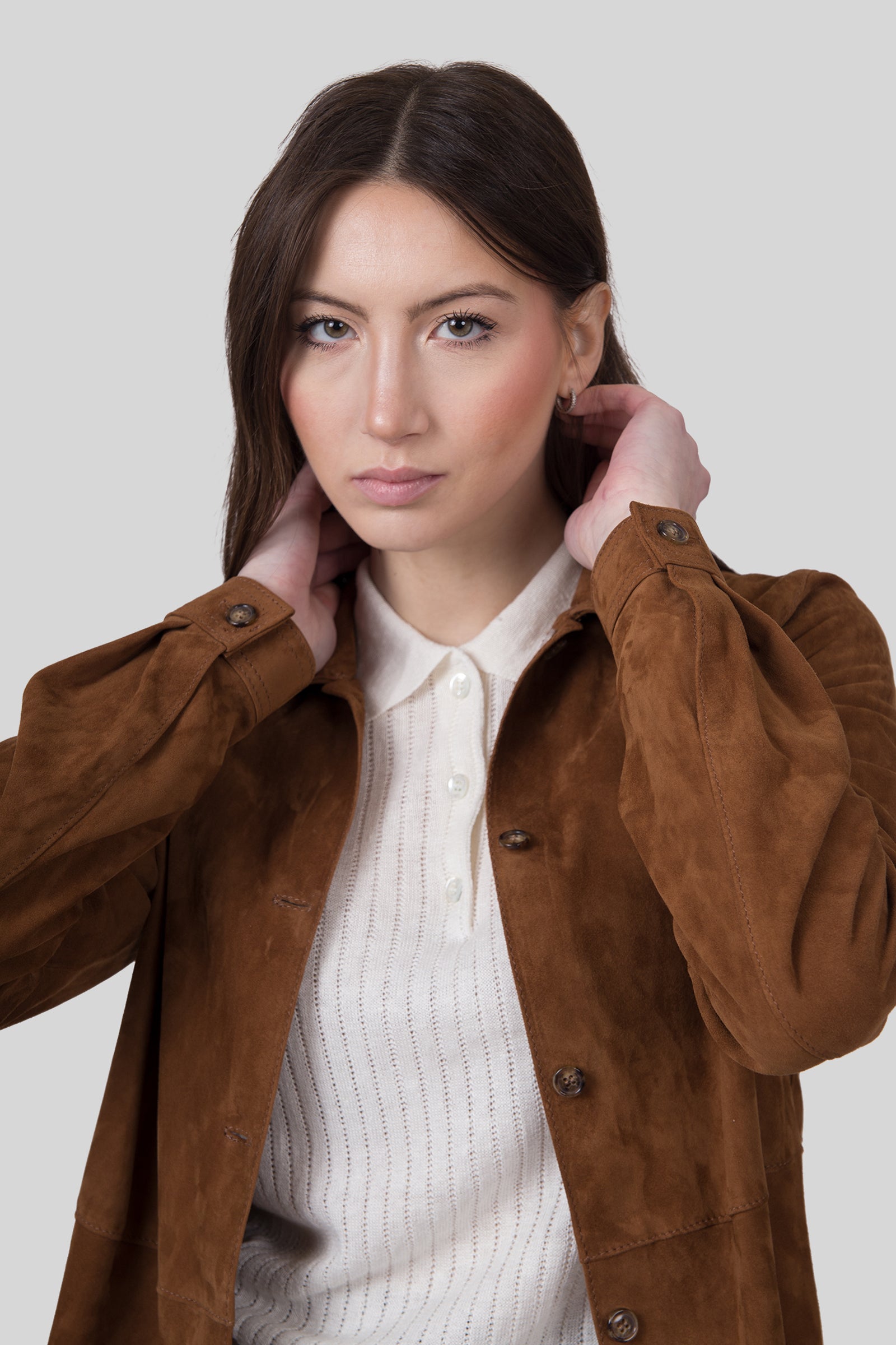 Semicouture Camicia Filipa Nocciola Donna - 4