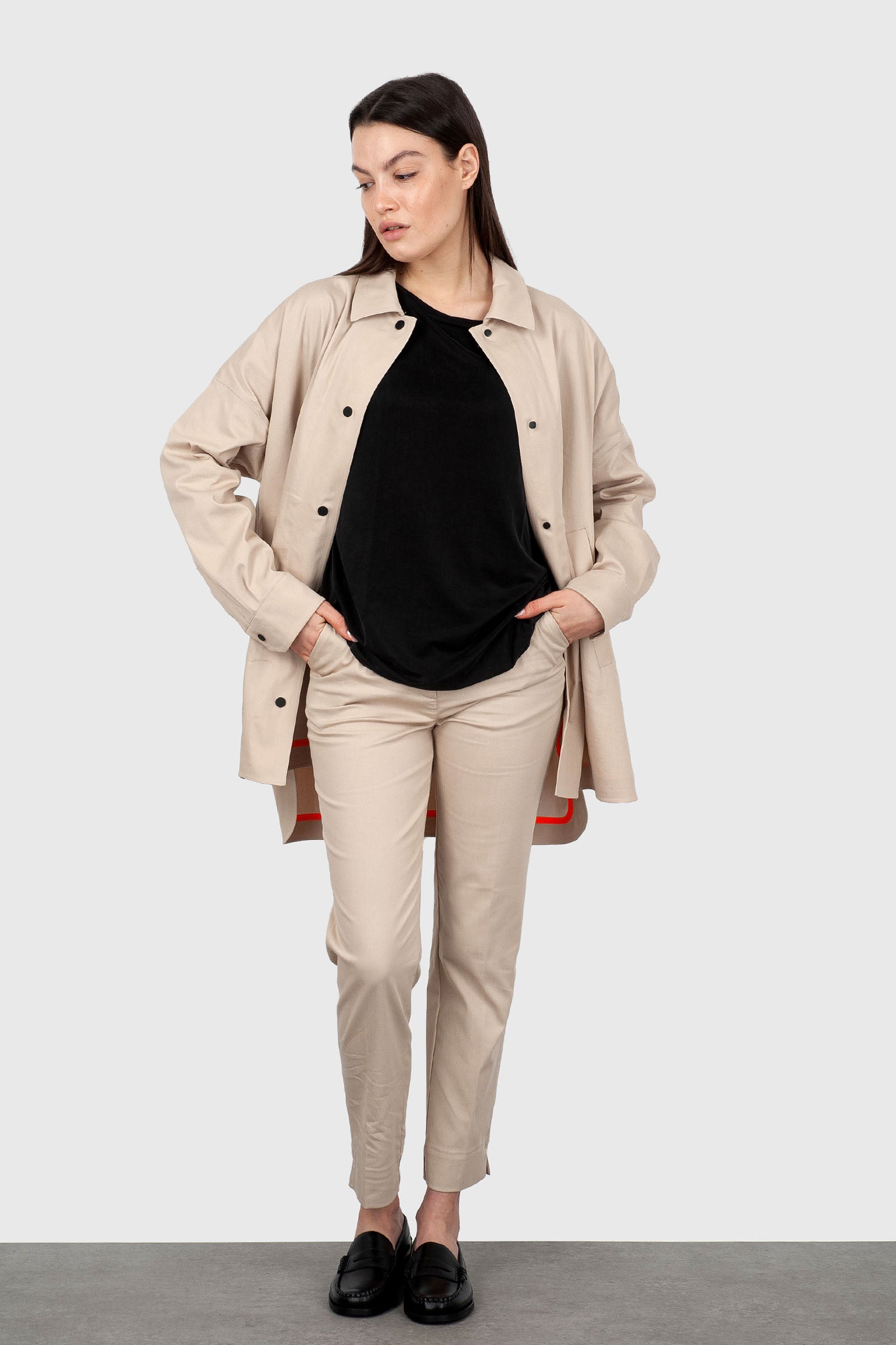 Cupro Square Wom Shirty - 2