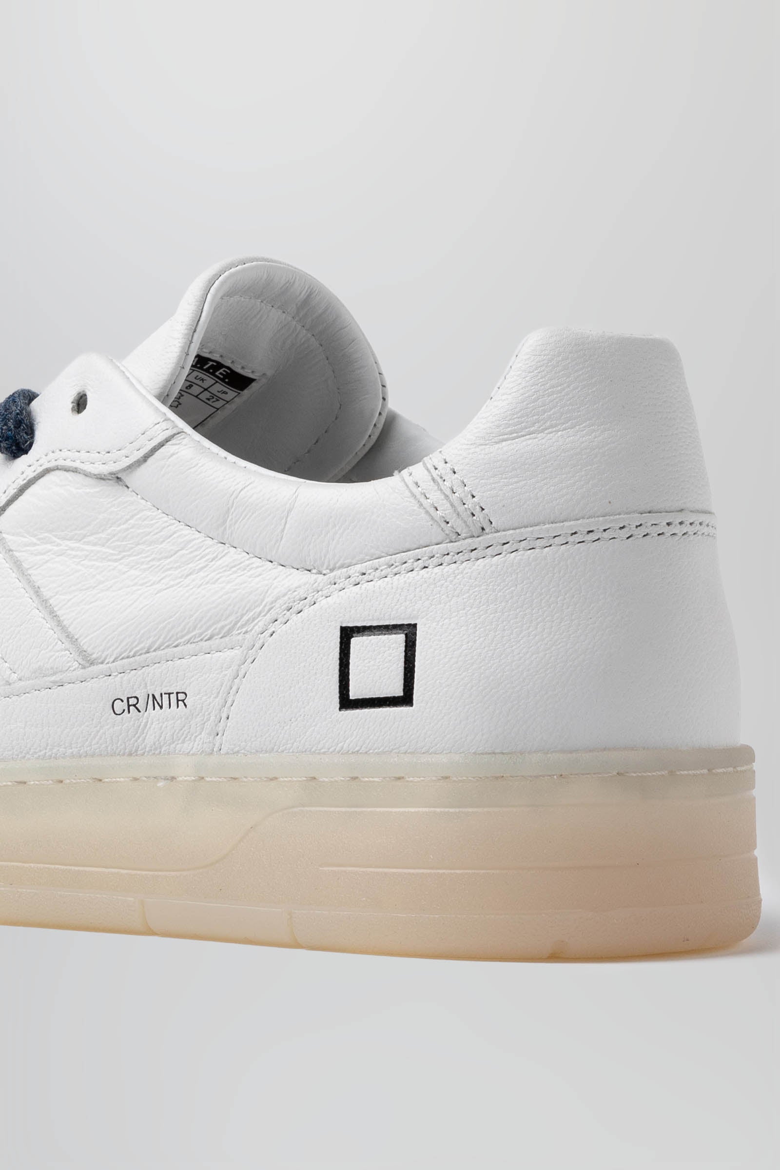 D.a.t.e. Sneaker Court 2.0 Transparent Bianco Uomo - 4