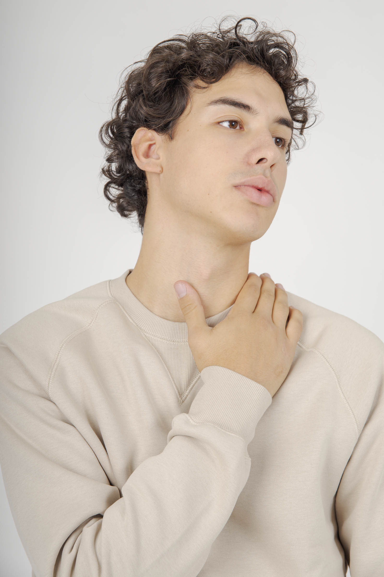 Carhartt Wip Chase Sweatshirt Beige Uomo - 4