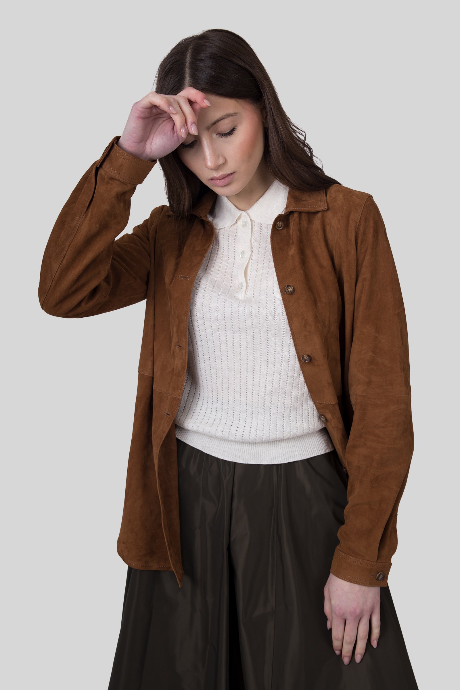 Semicouture Camicia Filipa Nocciola Donna - 6