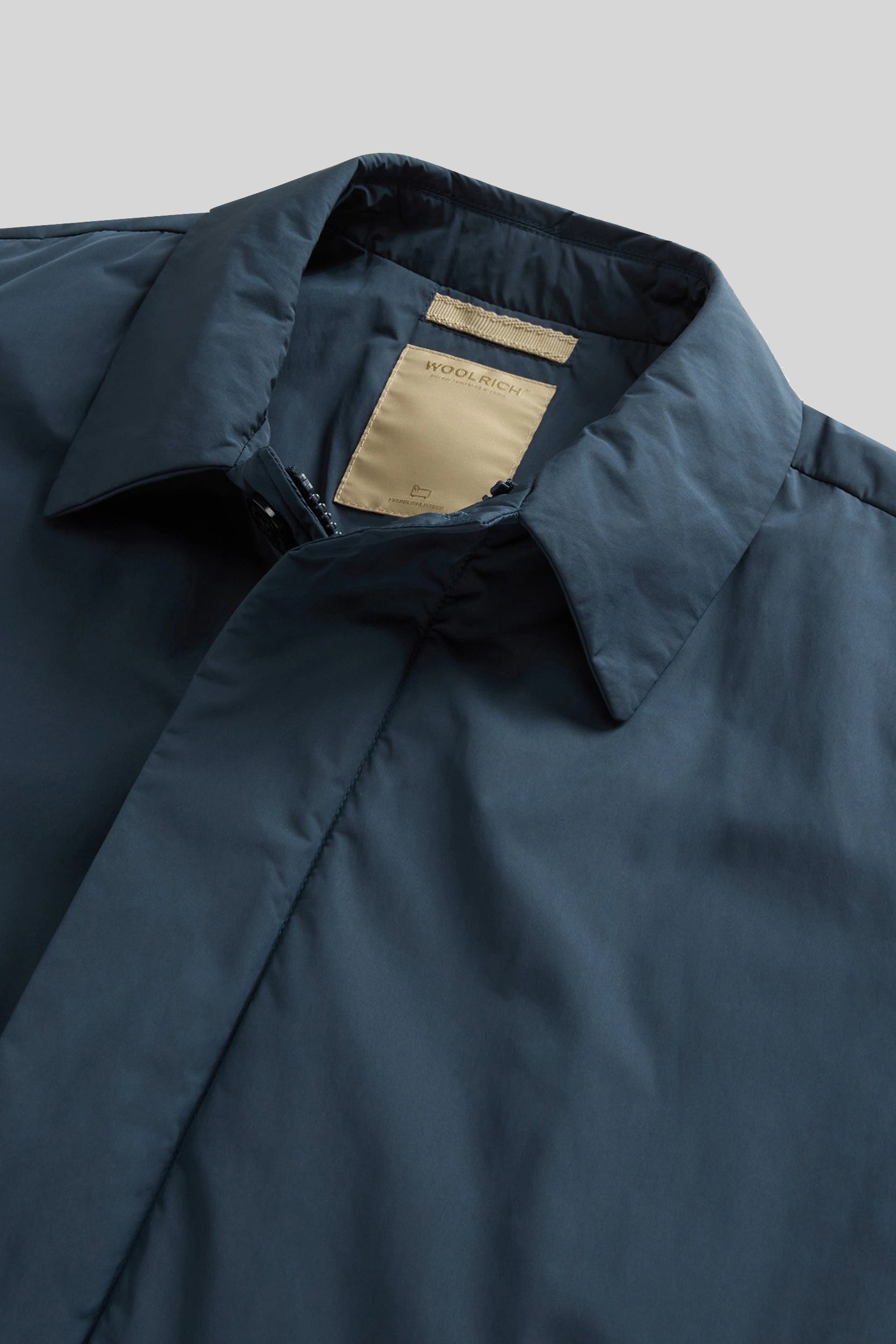 Woolrich Peached Urban Touch Coat Blu Uomo - 4