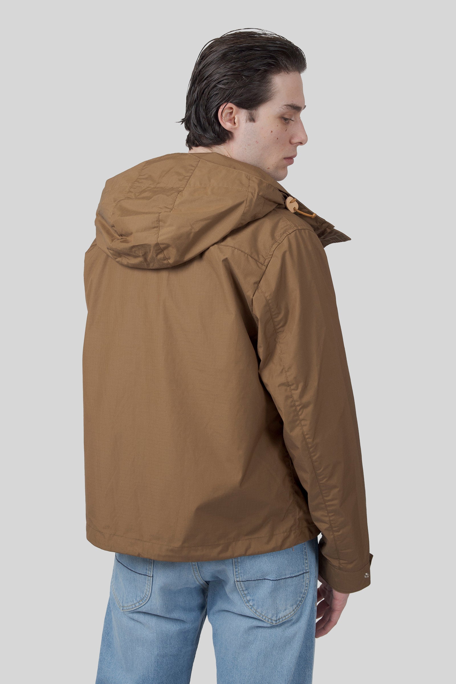 Manifattura Ceccarelli All Season Blazer Coat Cuoio Uomo - 3