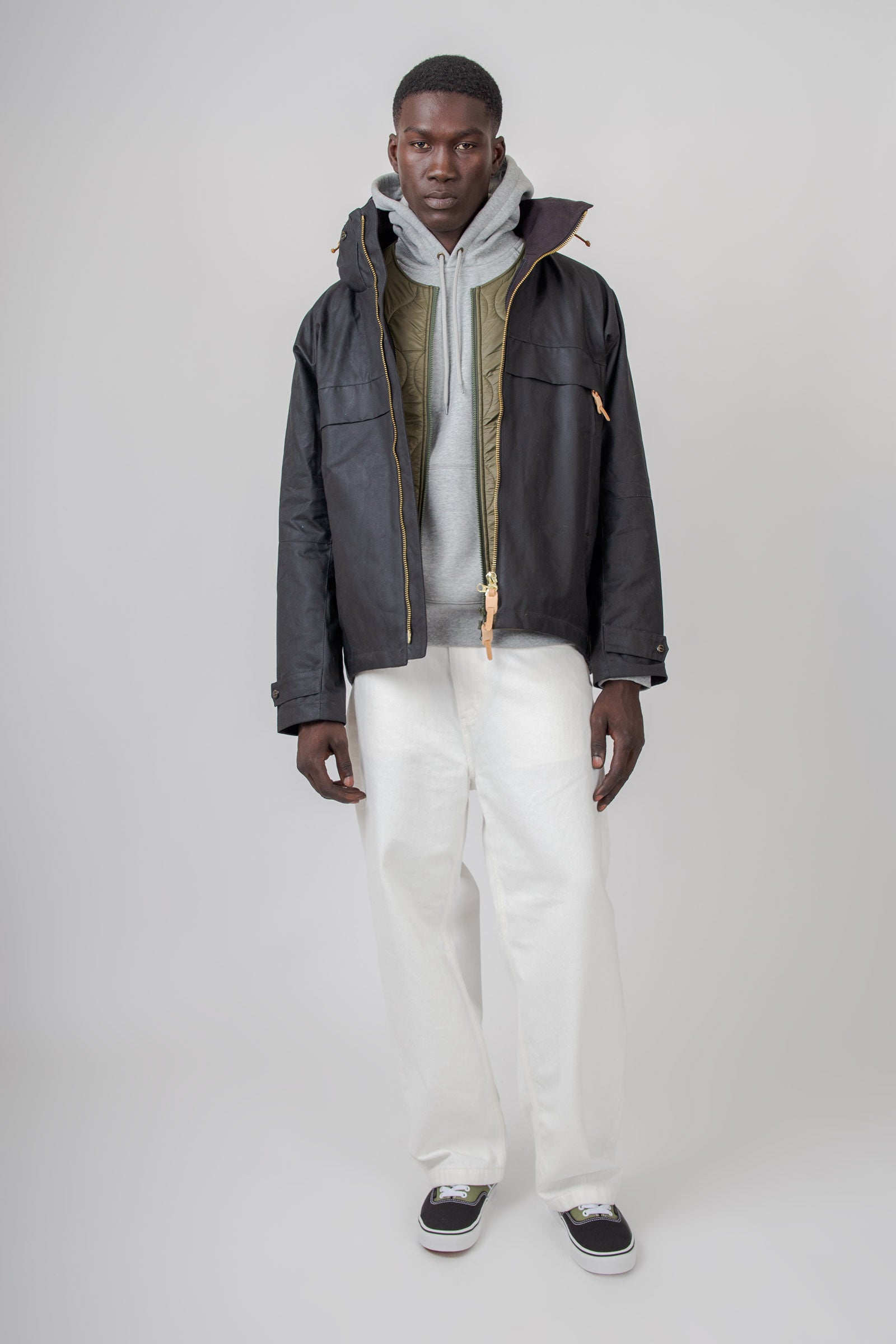 Carhartt Wip Hooded Chase Sweatshirt Grigio Uomo - 5