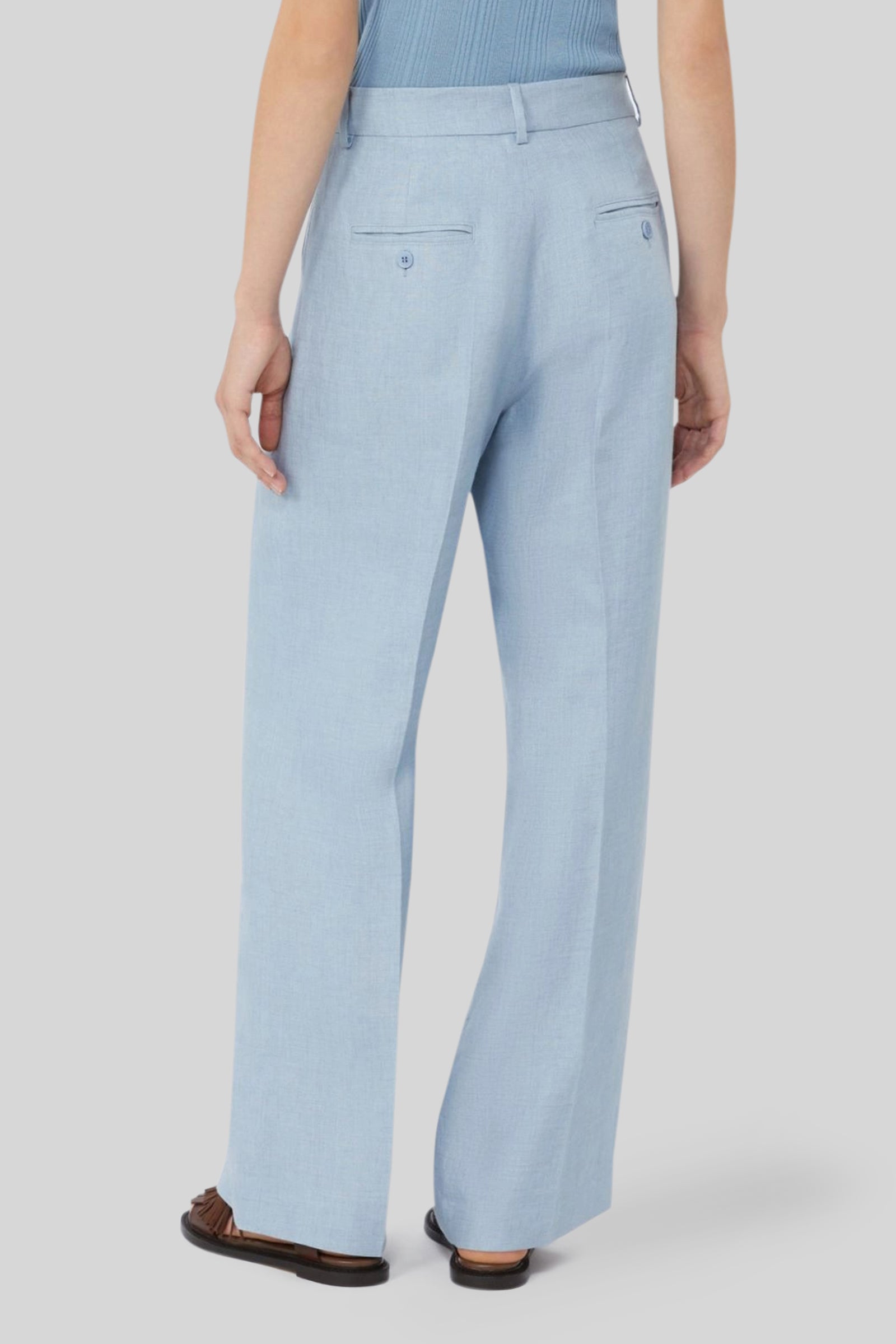 Malizia Linen Canvas Pant - 3
