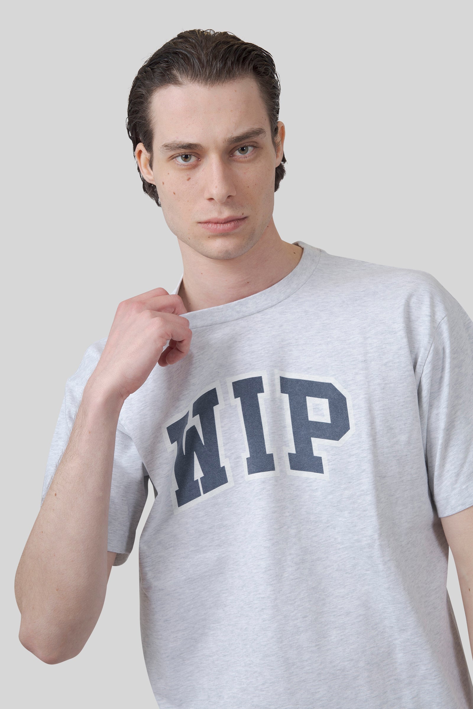 Carhartt Wip T-shirt Wip Iii Grigio Chiaro Uomo - 1