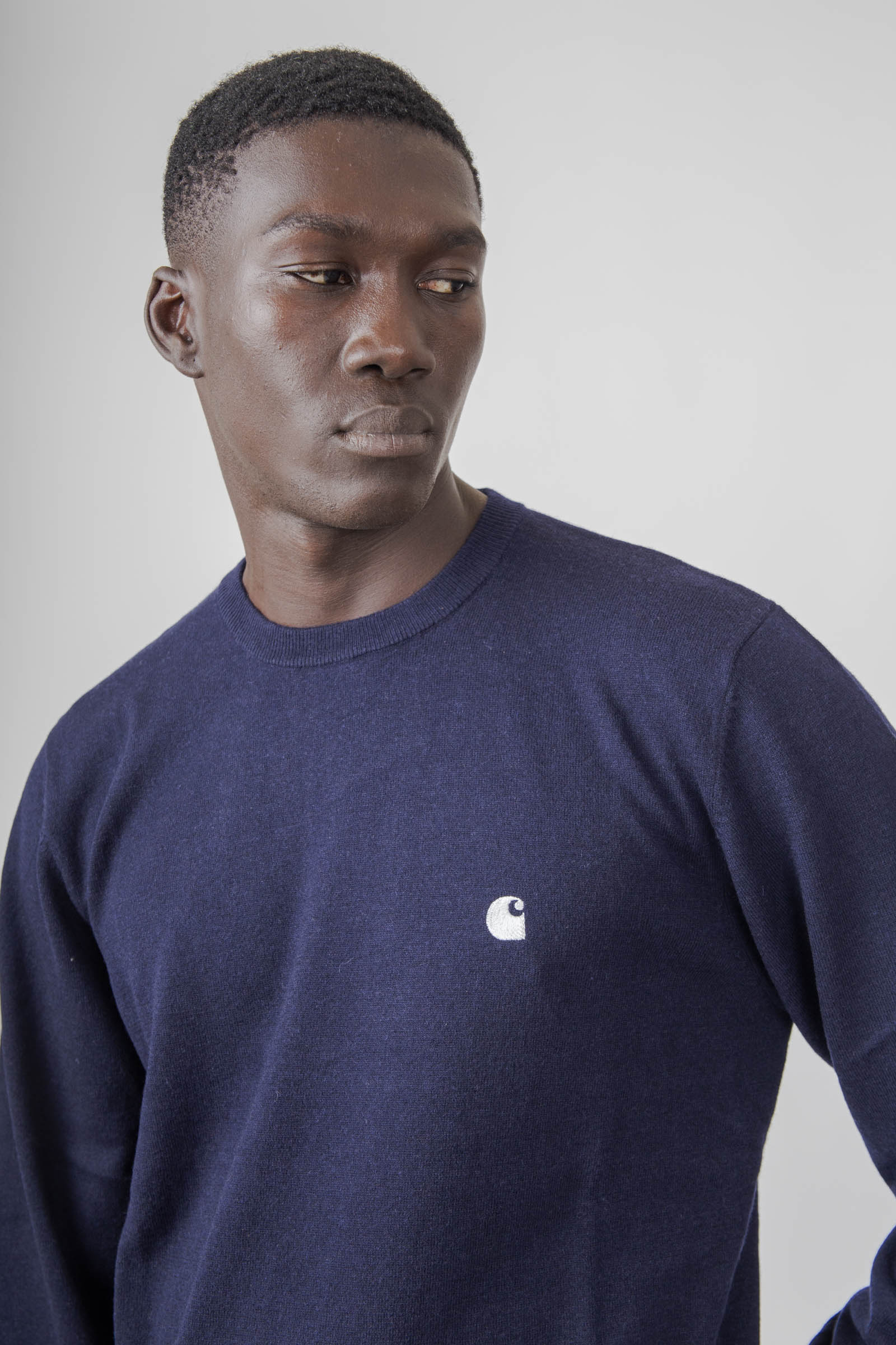 Carhartt Wip Maglia Madison Blu Scuro Uomo - 2