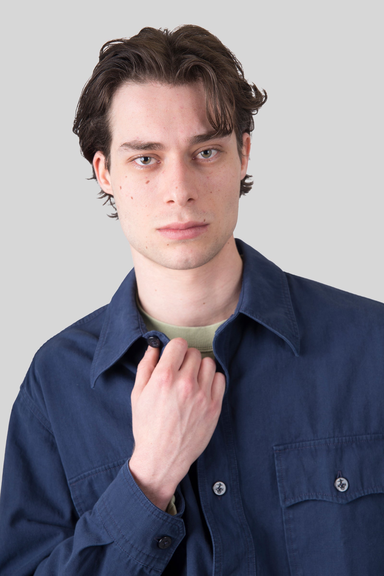 Fortela Overshirt Manteco Cpo 2.0 Blu Uomo - 6