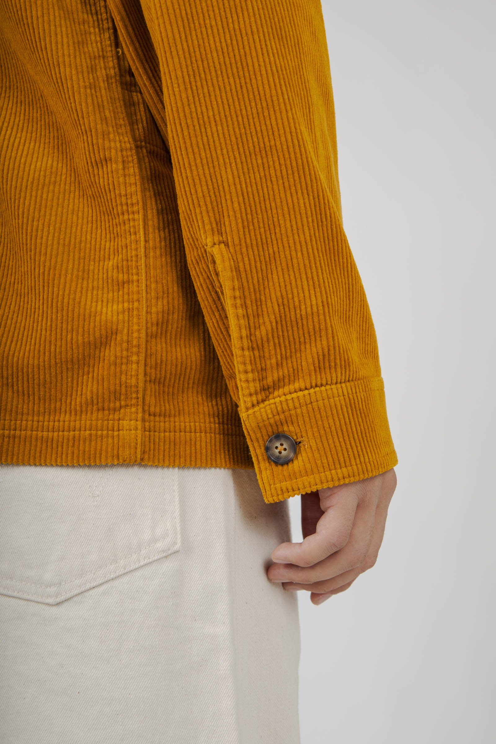 Sebago Giacca Dorr Corduroy Ocra Uomo - 6