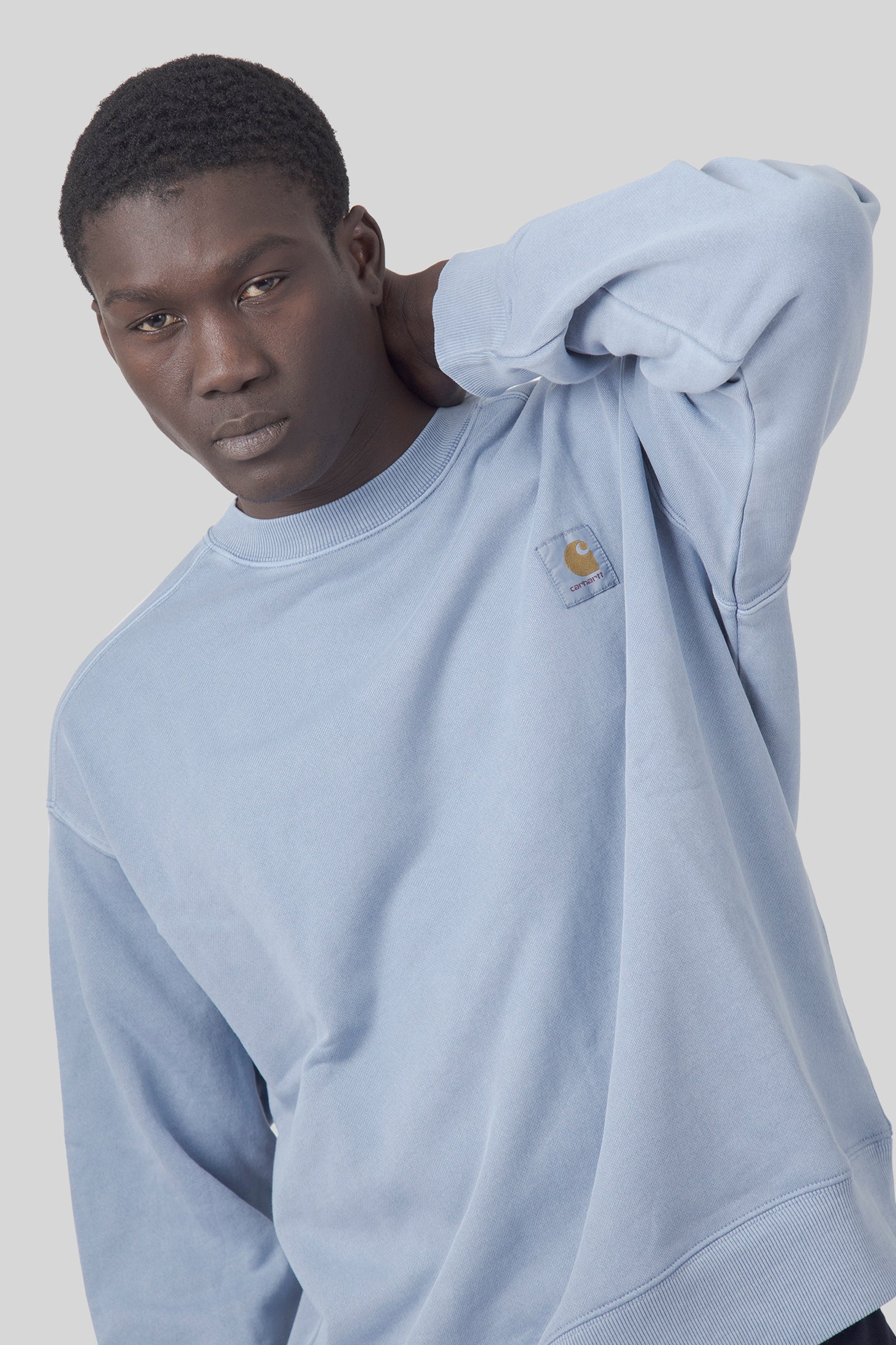 Carhartt Wip Felpa Nelson Blu Uomo - 1
