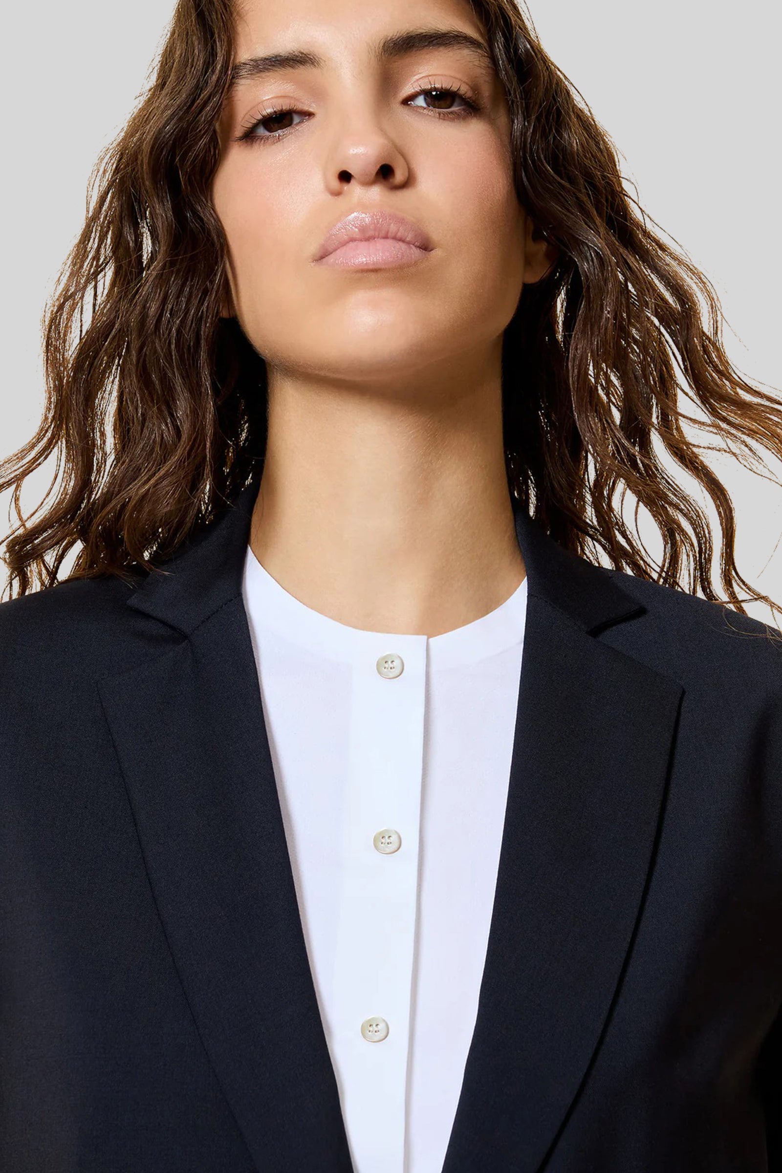 Rrd Blazer Zummer Wooltech Boyfriend Blu Donna - 2