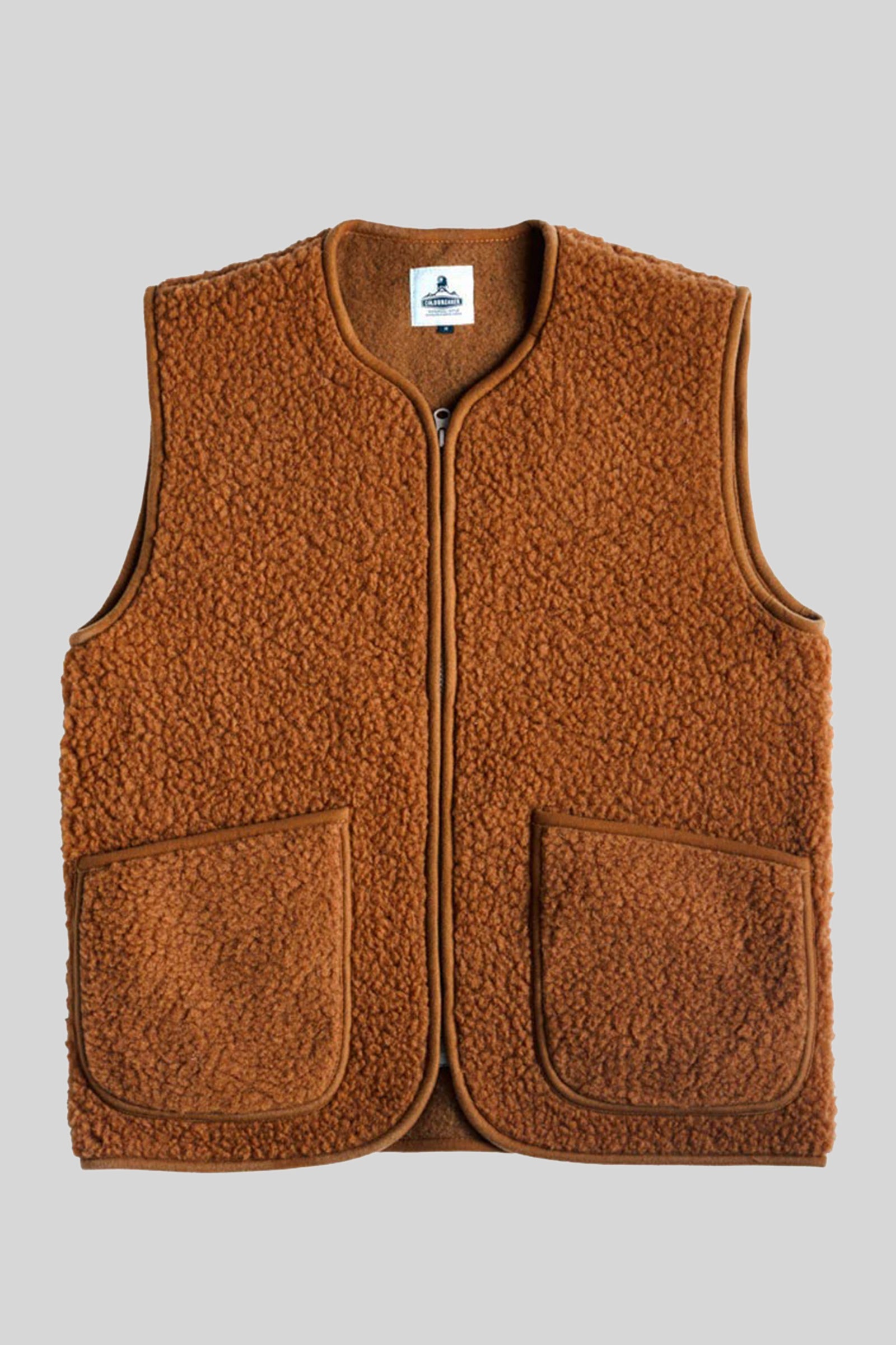 Coldbreaker Pepitko Vest Caramello Unisex - 1