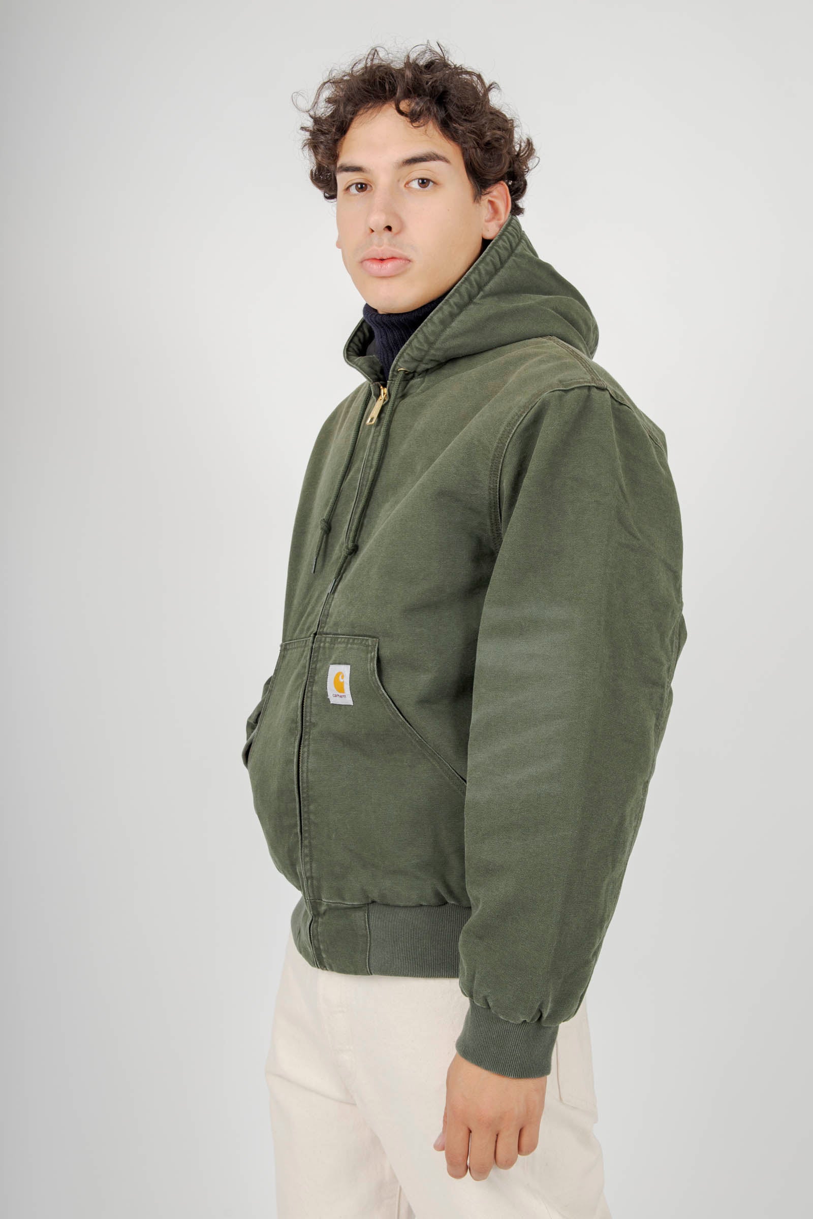 Carhartt Wip Og Active Jacket Verde Oliva Uomo - 5