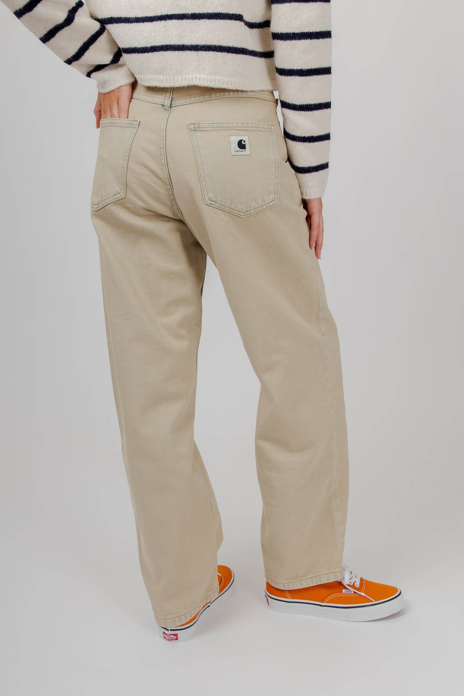 Carhartt Wip W' Brandon Pant Beige Donna - 4