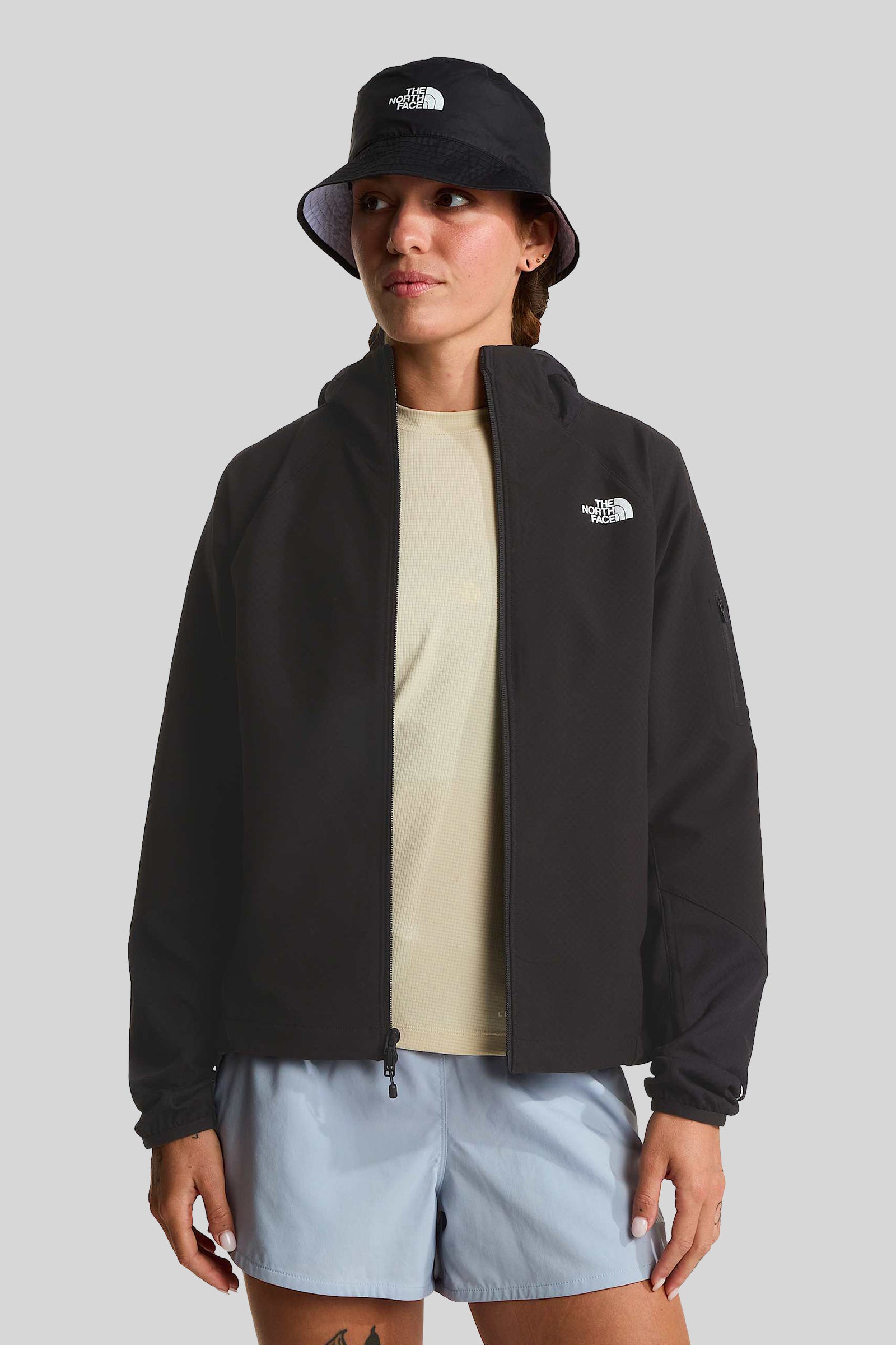 The North Face Giacca Hybrid Tek Approach Nero Donna - 1