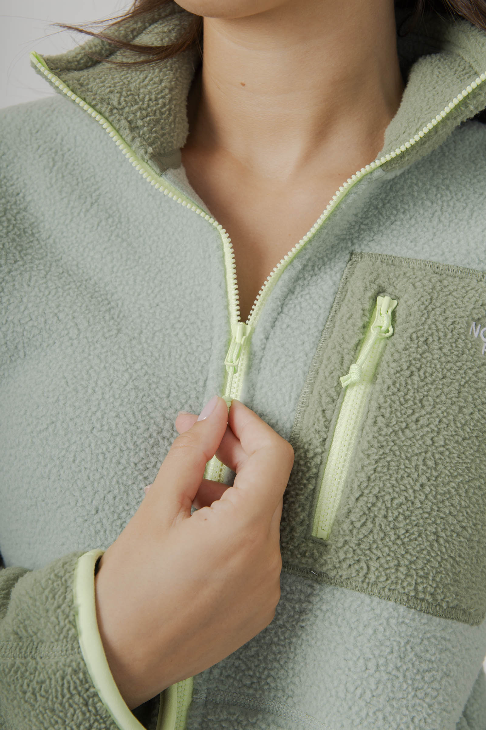 The North Face W Yumiori Full Zip Jacket Verde Chiaro Donna - 6