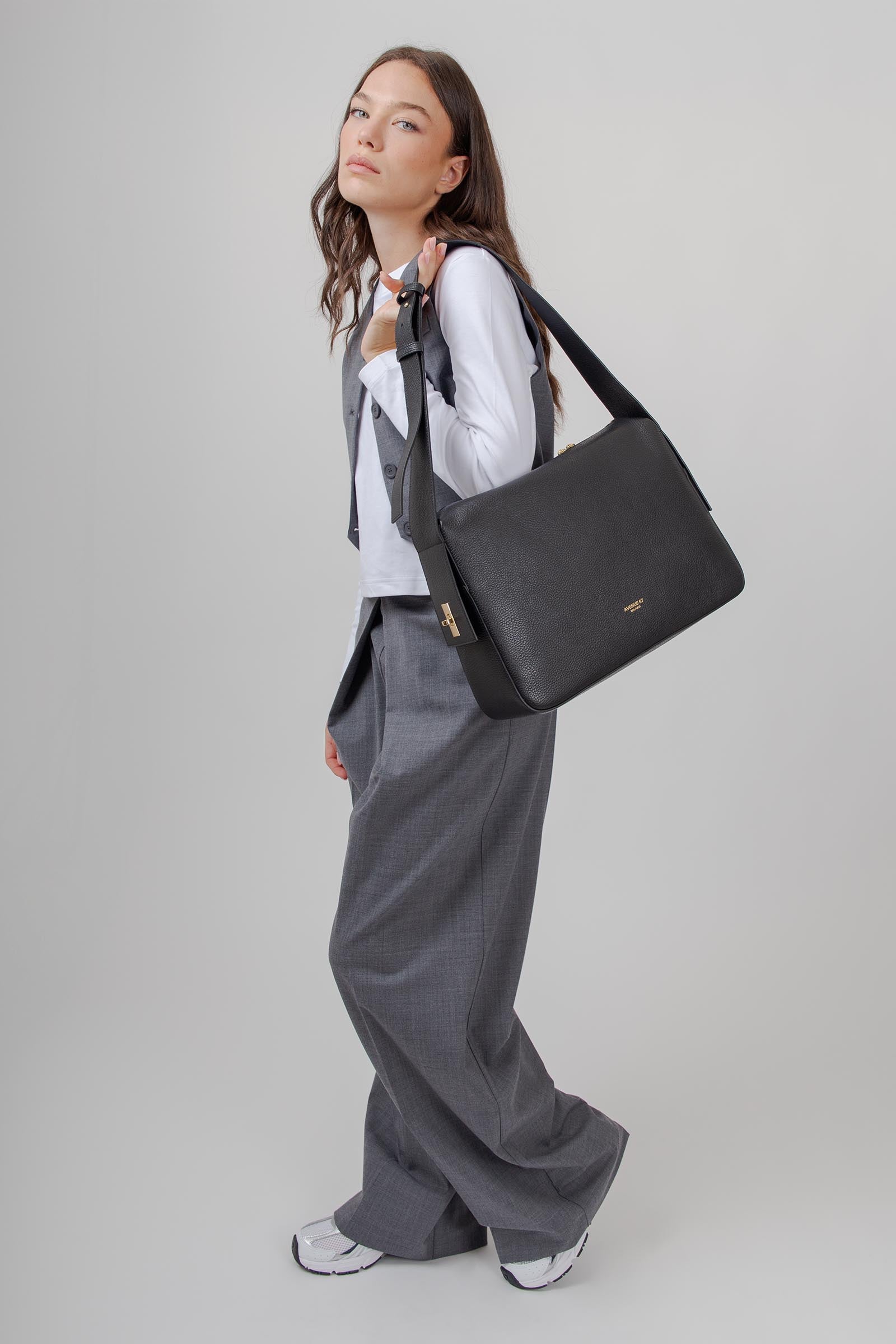 Avenue 67 Borsa Essential Nero Donna - 2