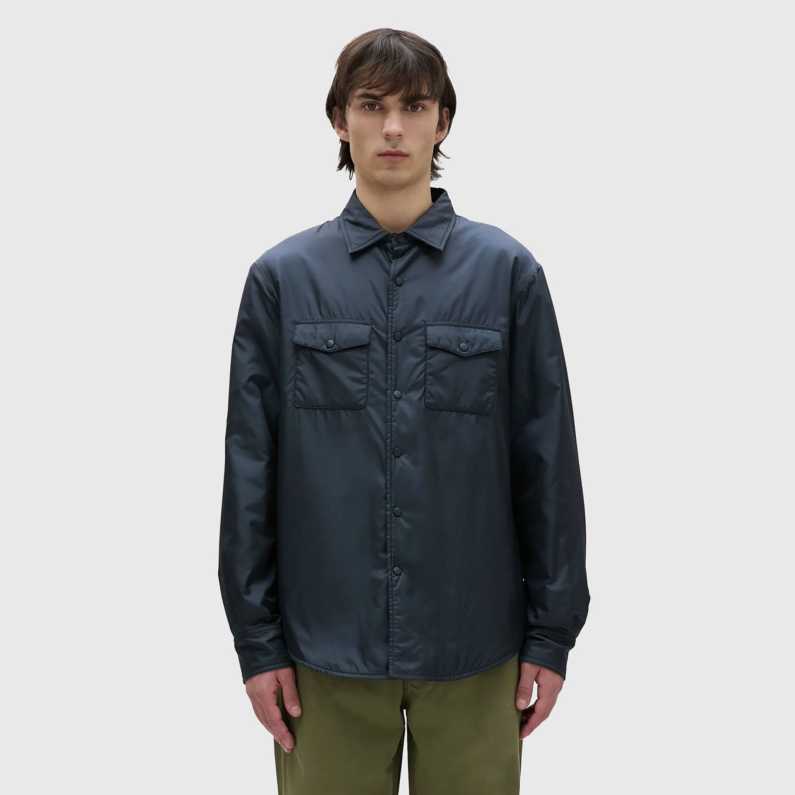 Aspesi Camicia 13 Più Blu Navy Uomo - 5