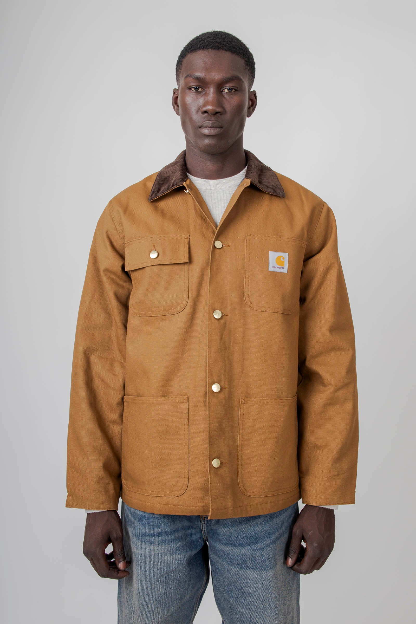 Carhartt Wip Michigan Coat Cammello Uomo - 7