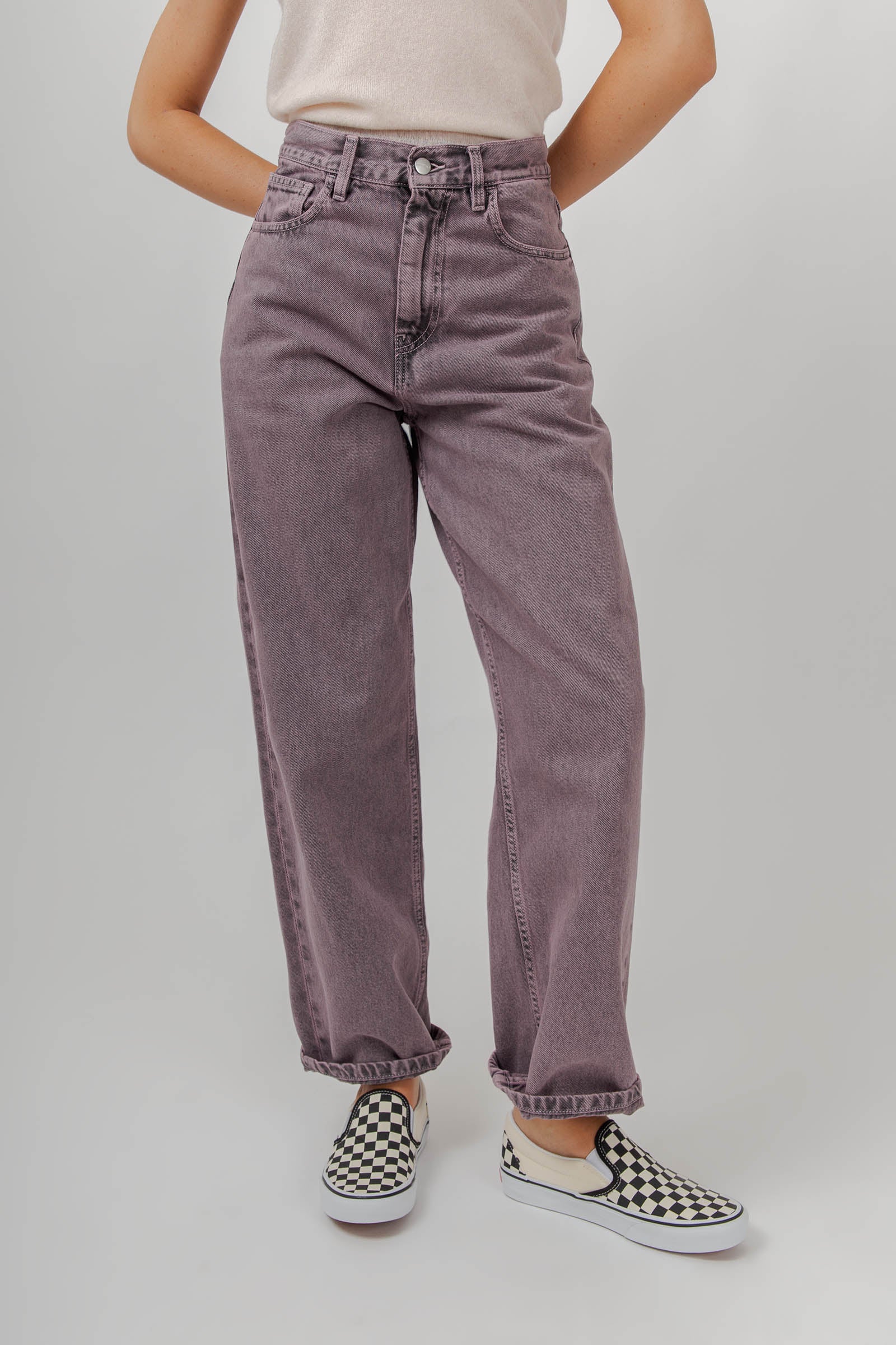 Carhartt Wip W' Brandon Pant Lilla Donna - 1