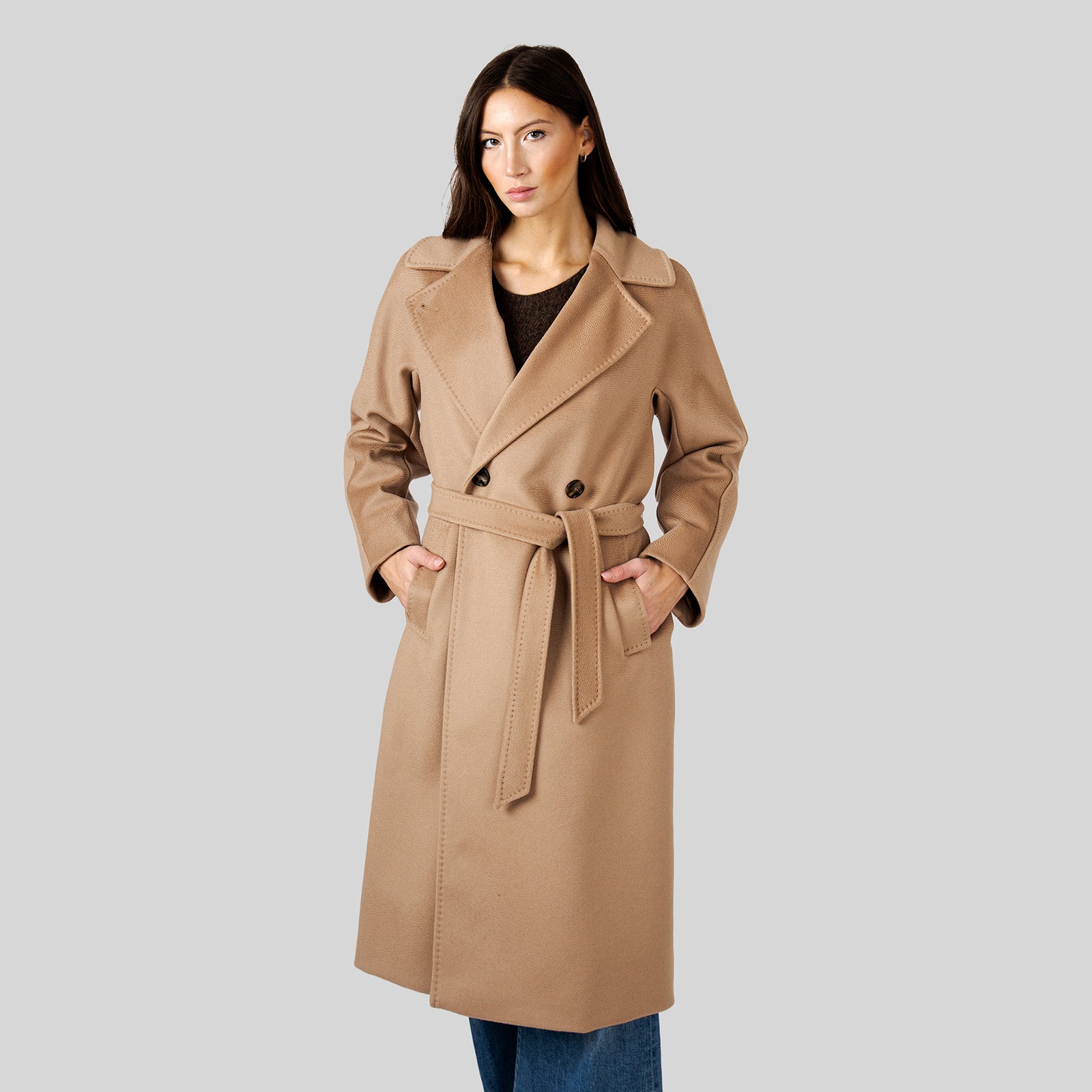Max Mara Weekend Cappotto Resina Cammello Donna - 8