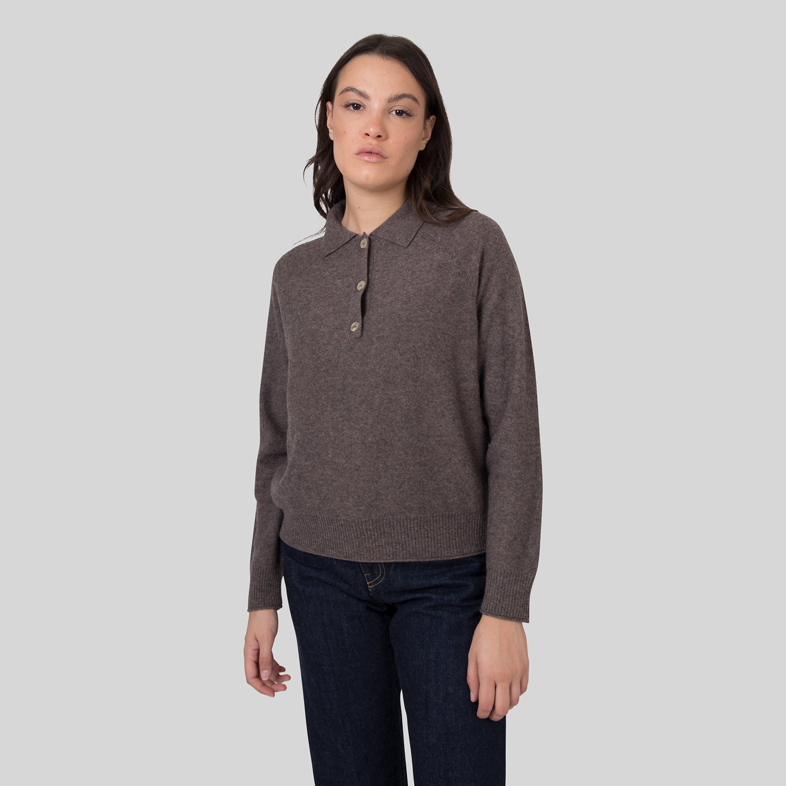 Absolut Cashmere Maglia Milla Taupe Donna - 6