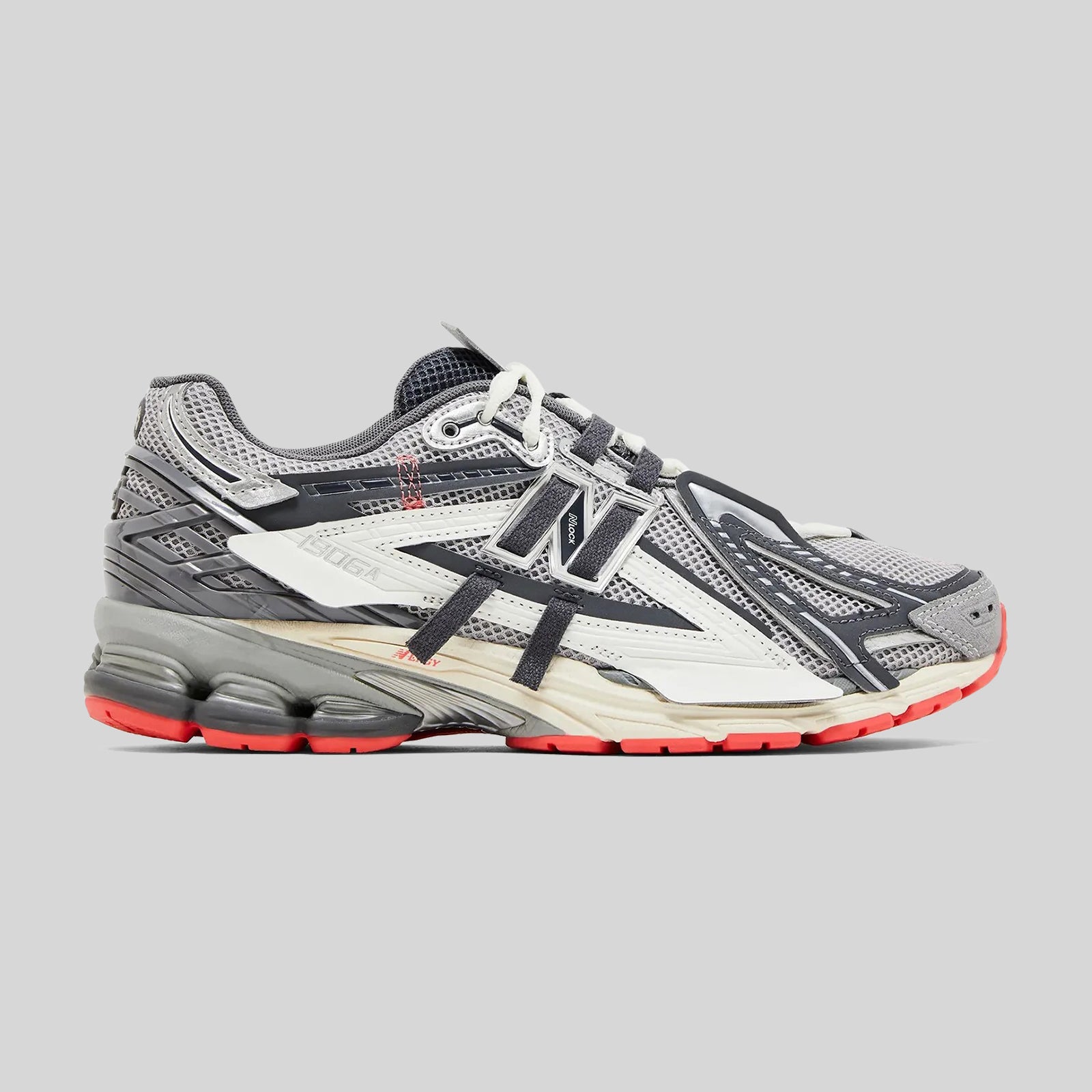 New Balance Sneaker 1906a Grigio/rosso Uomo - 6