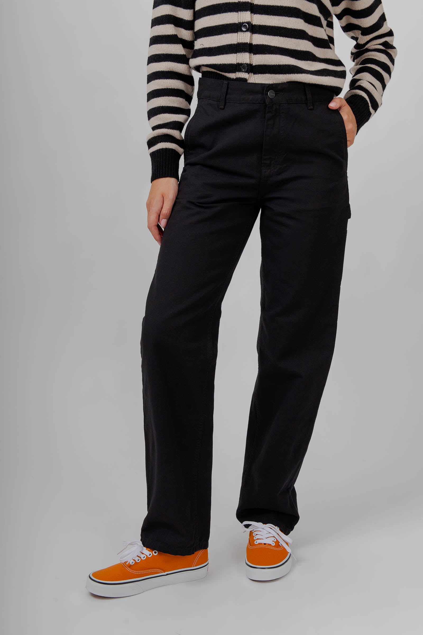 Carhartt Wip W' Pierce Pant Nero Donna - 2