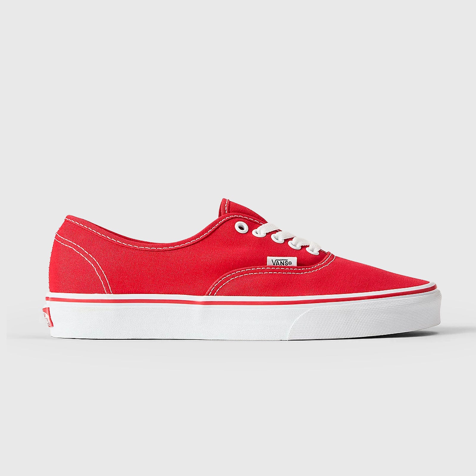 Vans "off The Wall" Sneaker Authentic Rosso Donna - 5