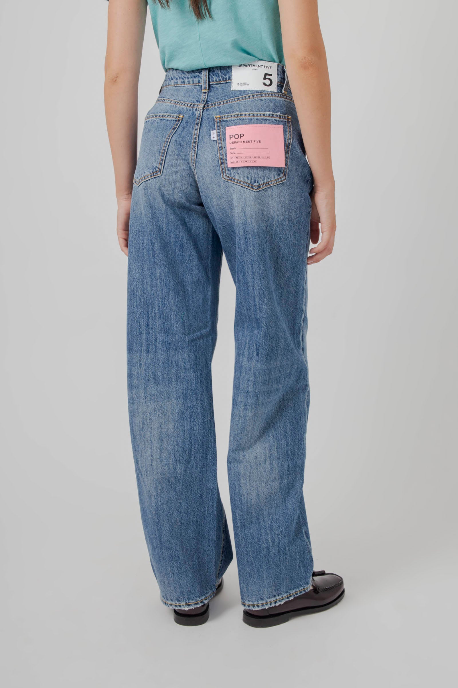 Department Five Jeans Pop Blu Medio Donna - 3