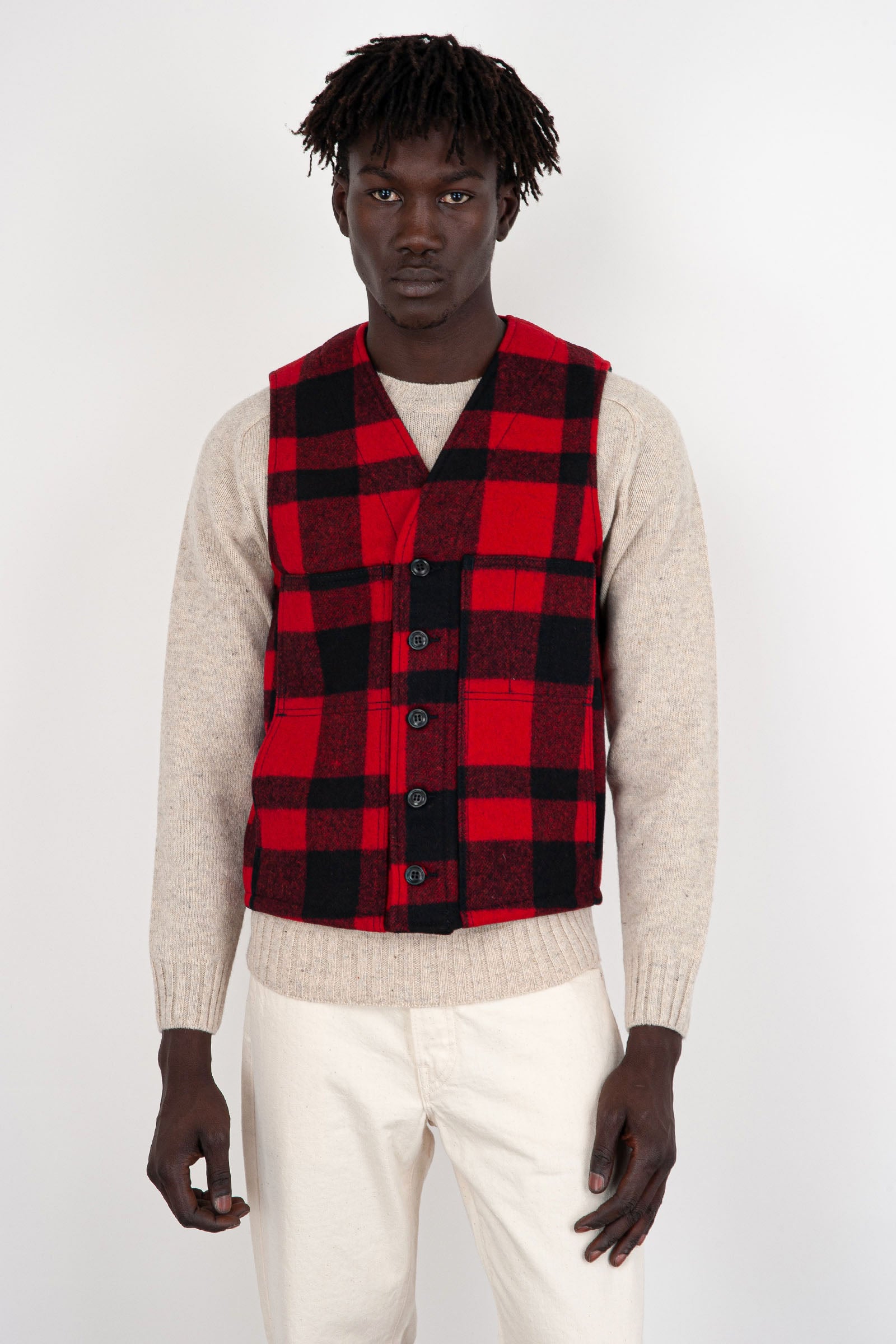 Mackinaw Wool Cruiser Vest - 5