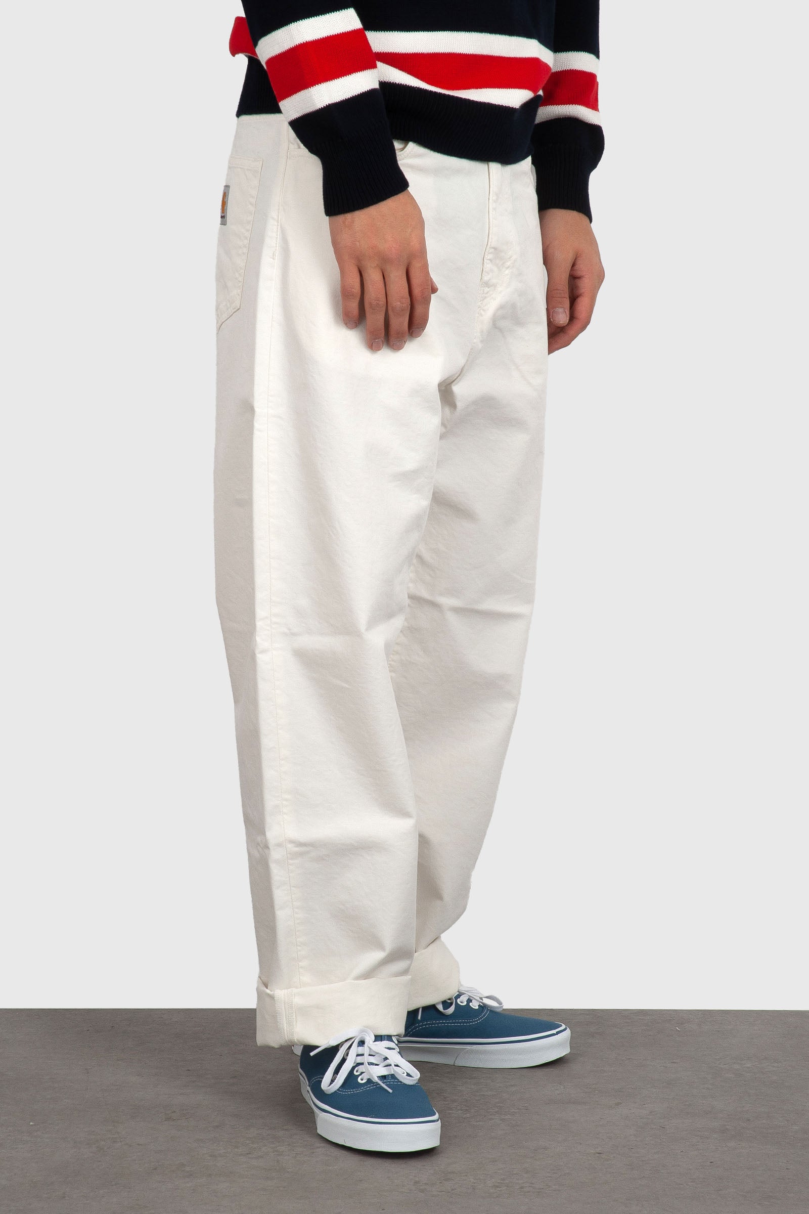 Carhartt Wip Landon Pant Bianco Off Uomo - 4
