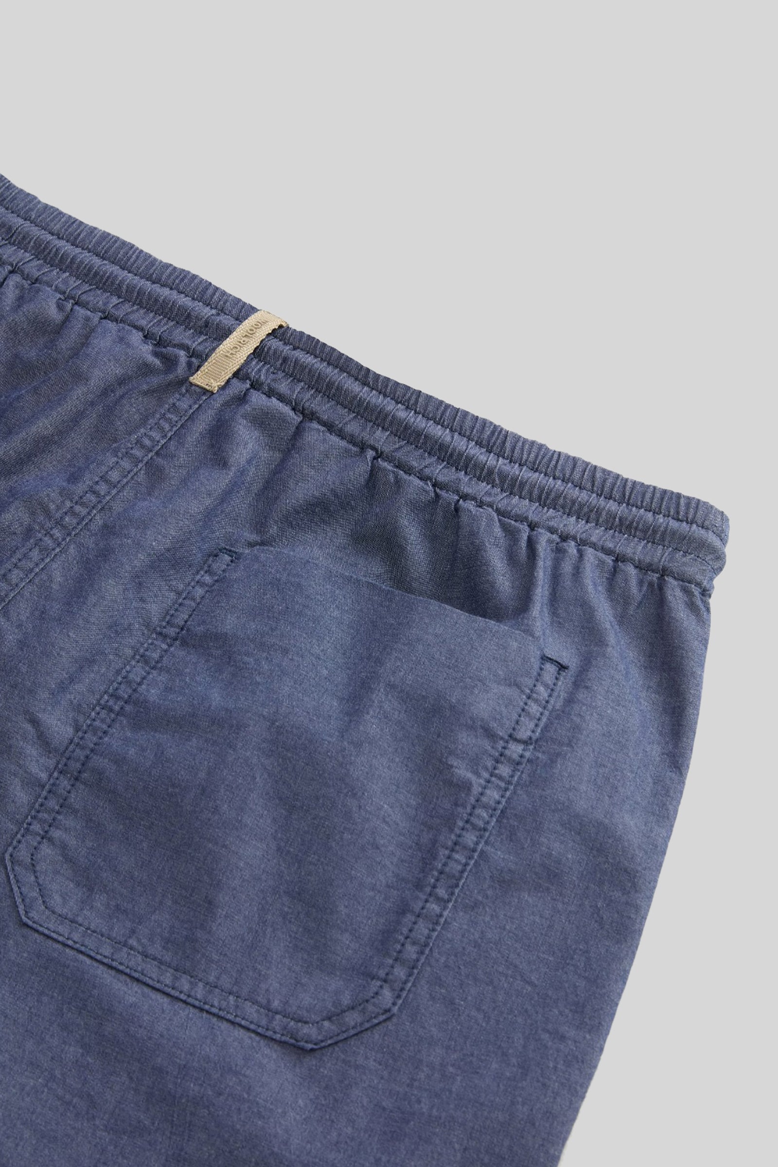 Washed Indigo Shorts - 4