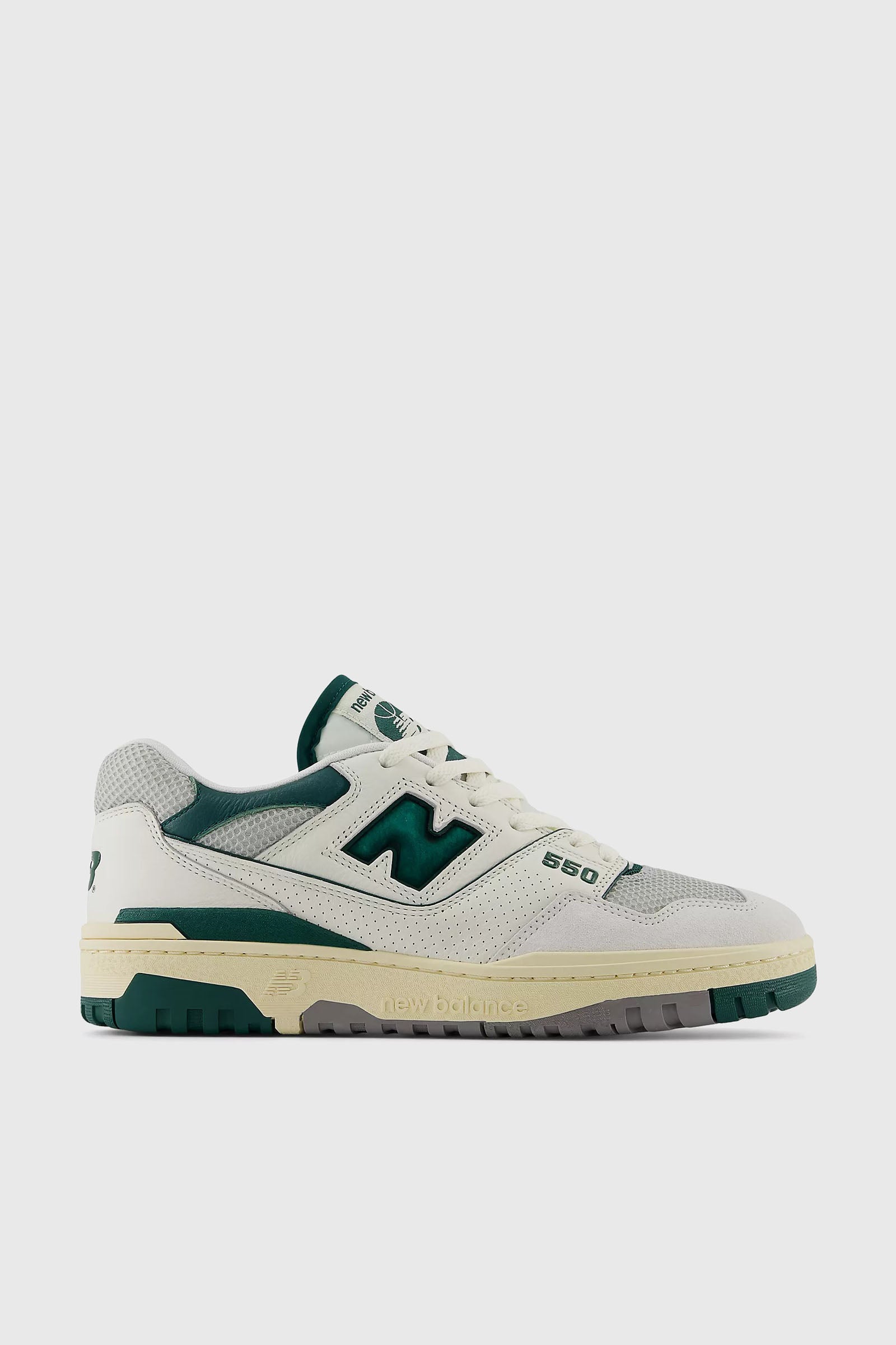 New Balance Sneaker 550 Bianco verde Uomo