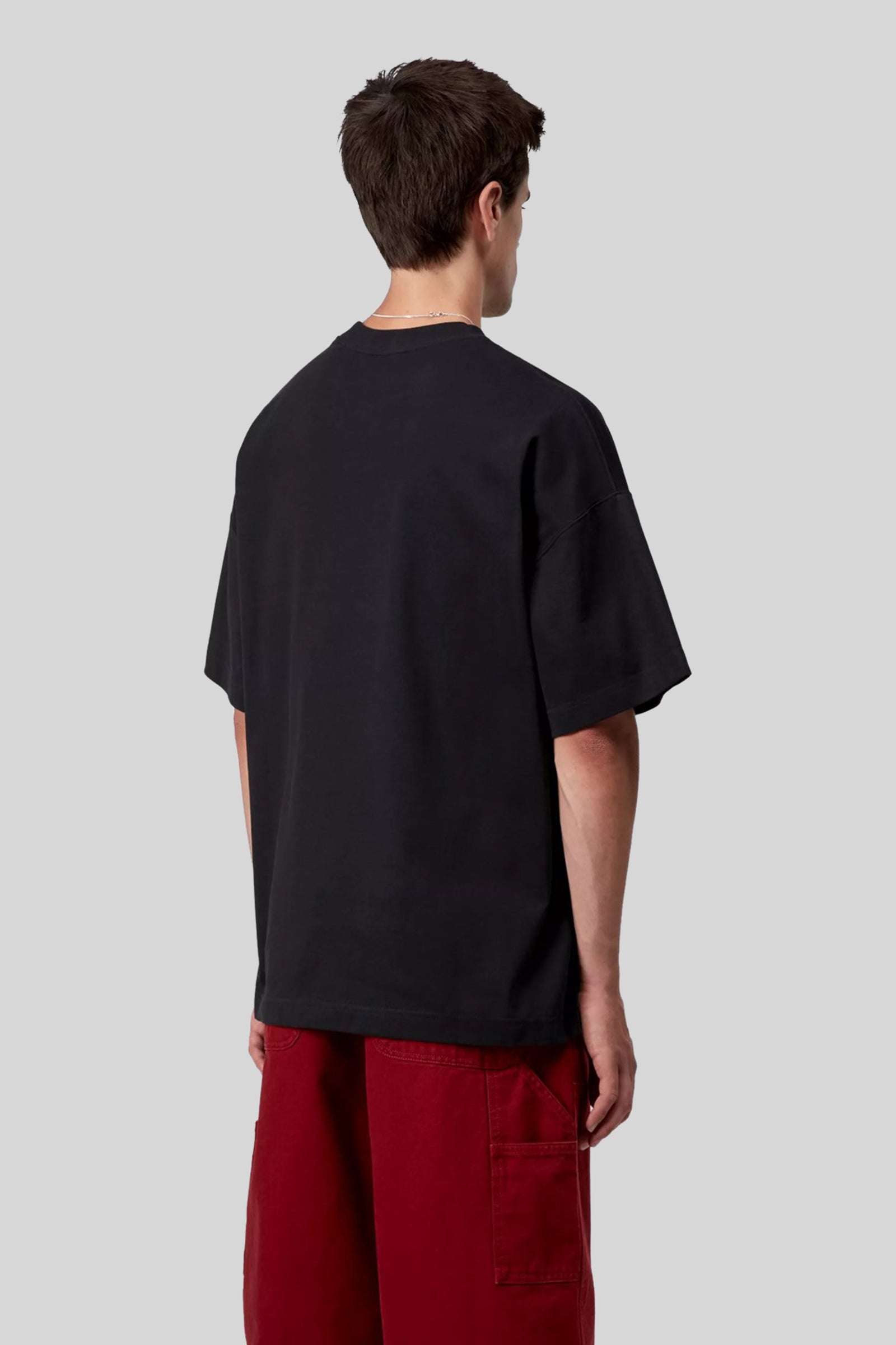 Carhartt Wip T-shirt Work Pocket Nero Uomo - 2