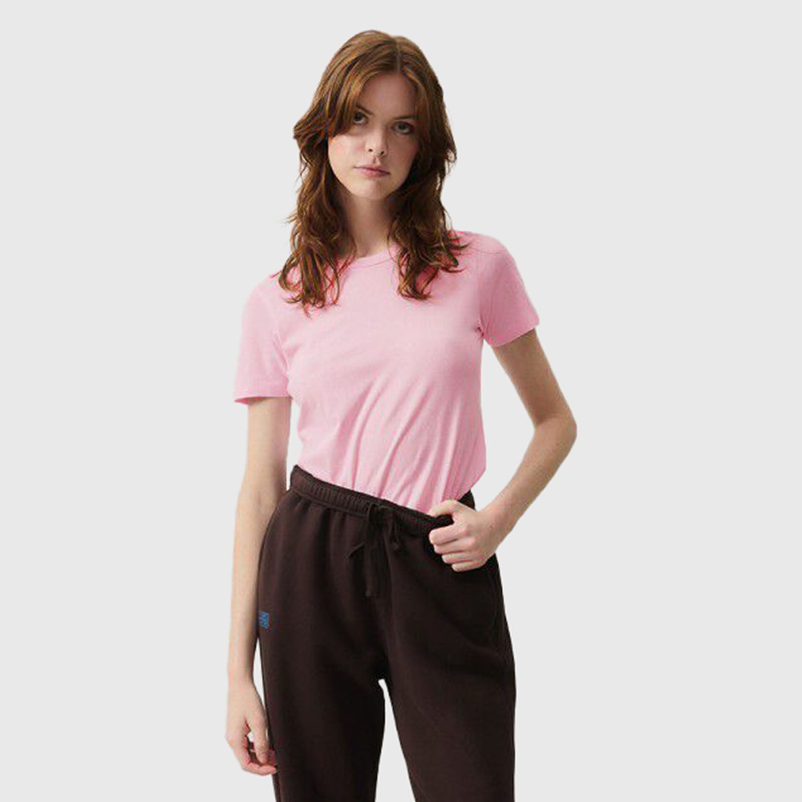 American Vintage T-shirt Gamipy Rosa Donna - 7
