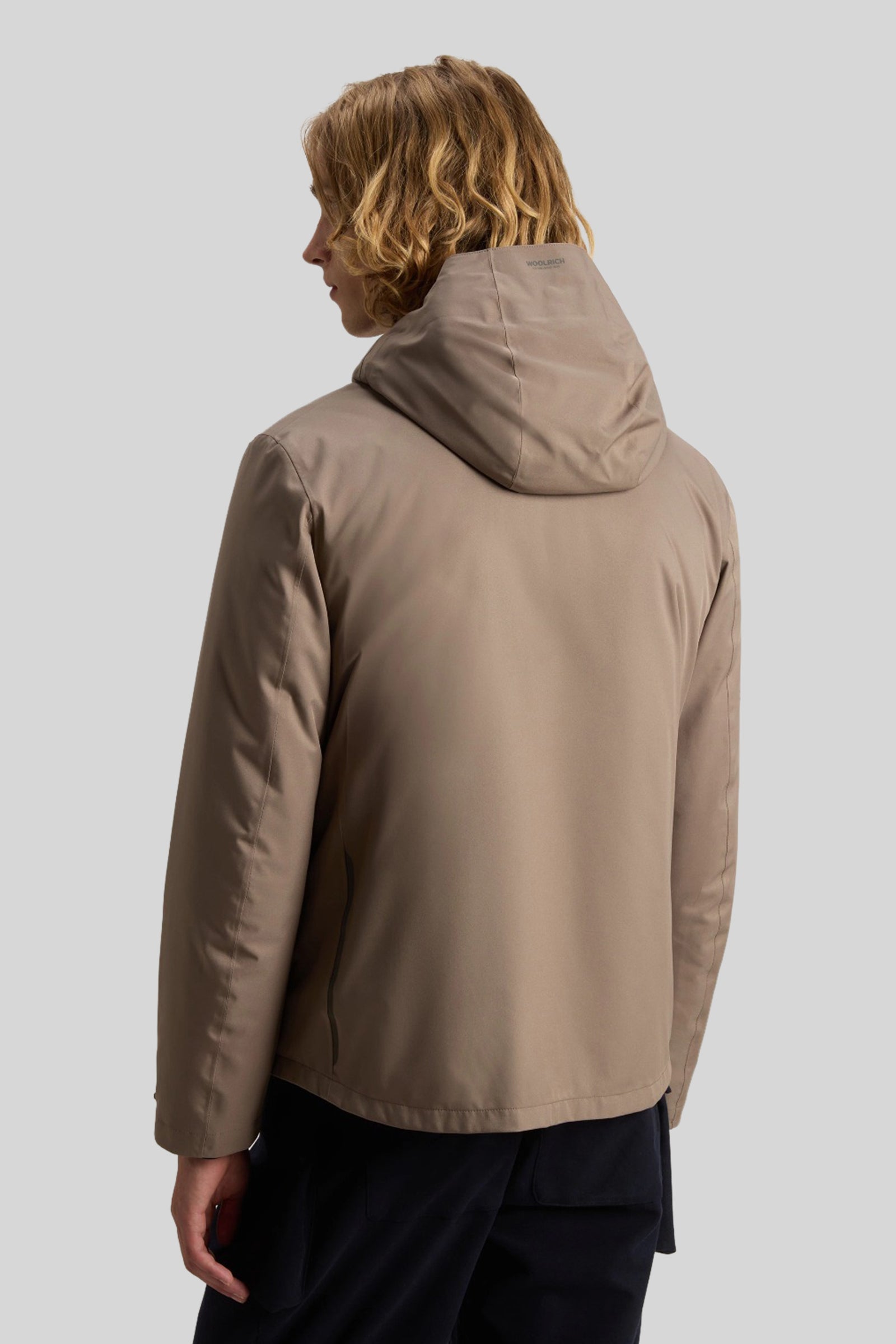 Woolrich Giubbotto Crestmont 3 In 1 Tortora Uomo - 2