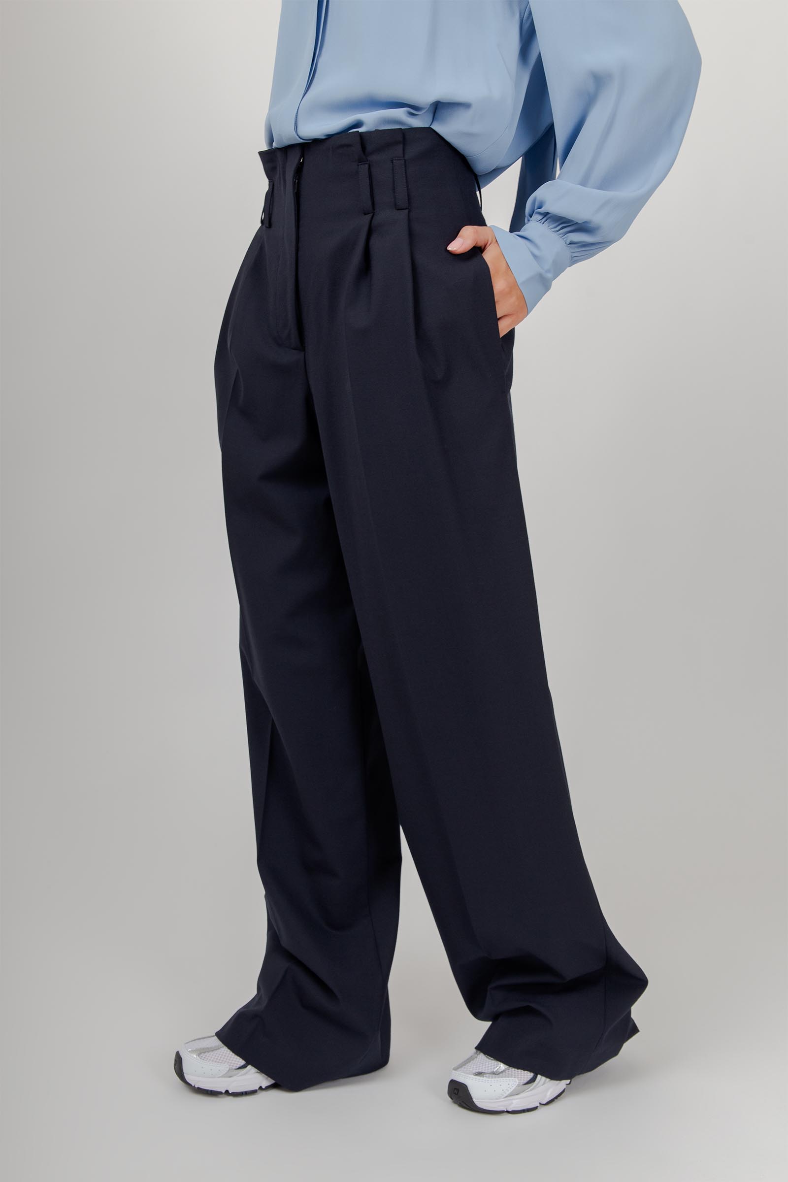 Semicouture Pantalone Matisse Blu Donna - 1