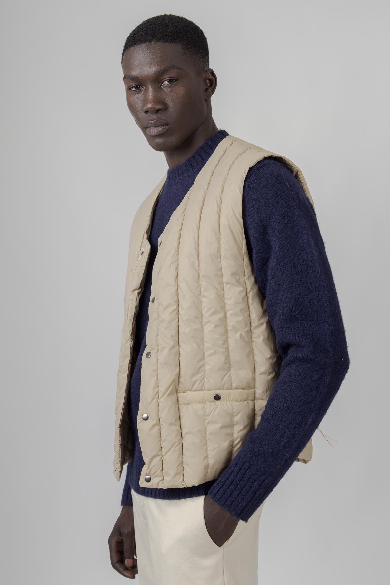 Fortela Gilet Birdie Beige Uomo - 4