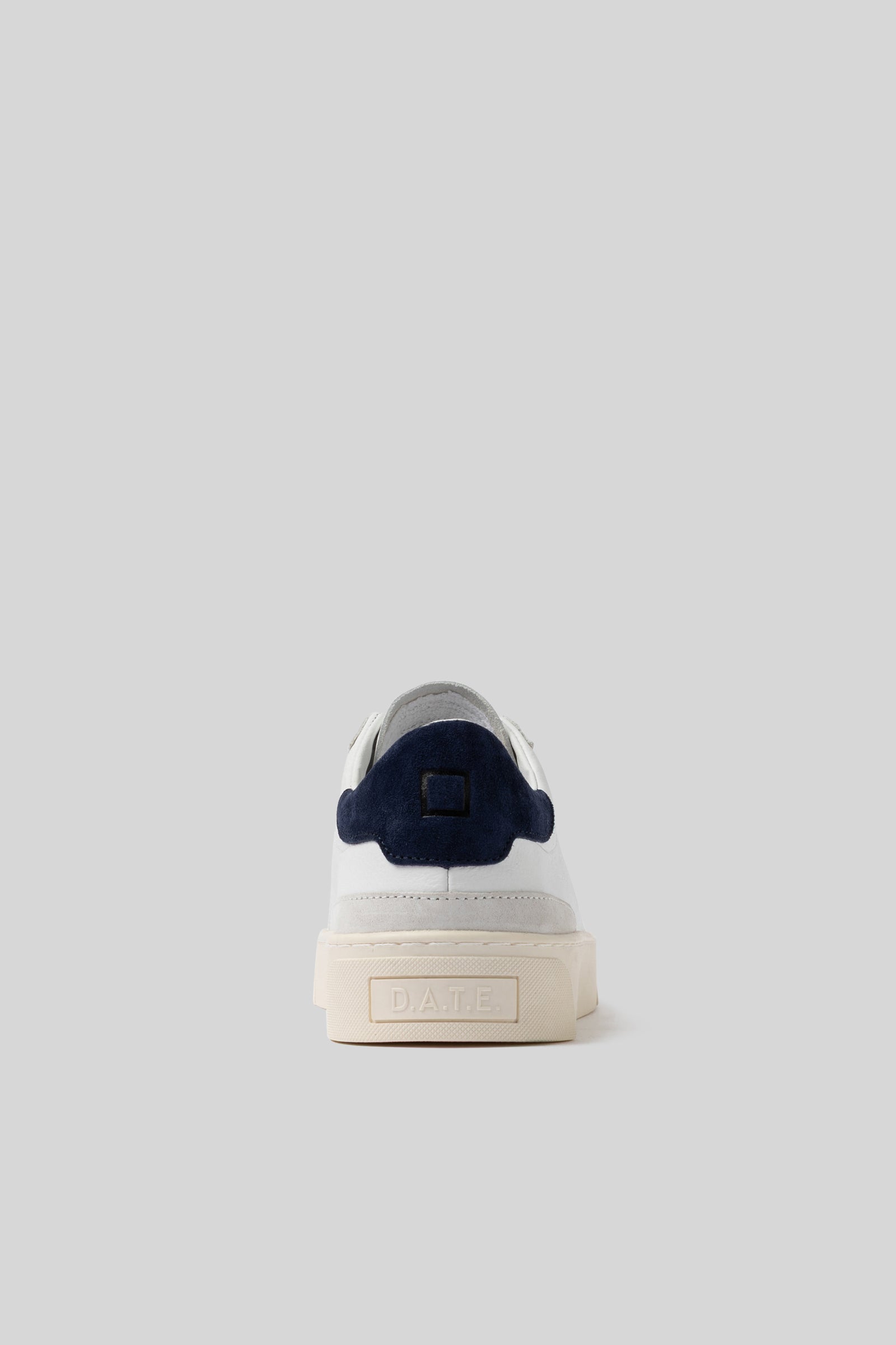 D.a.t.e. Sneaker Sonica Calf Bianco/blu Uomo - 4
