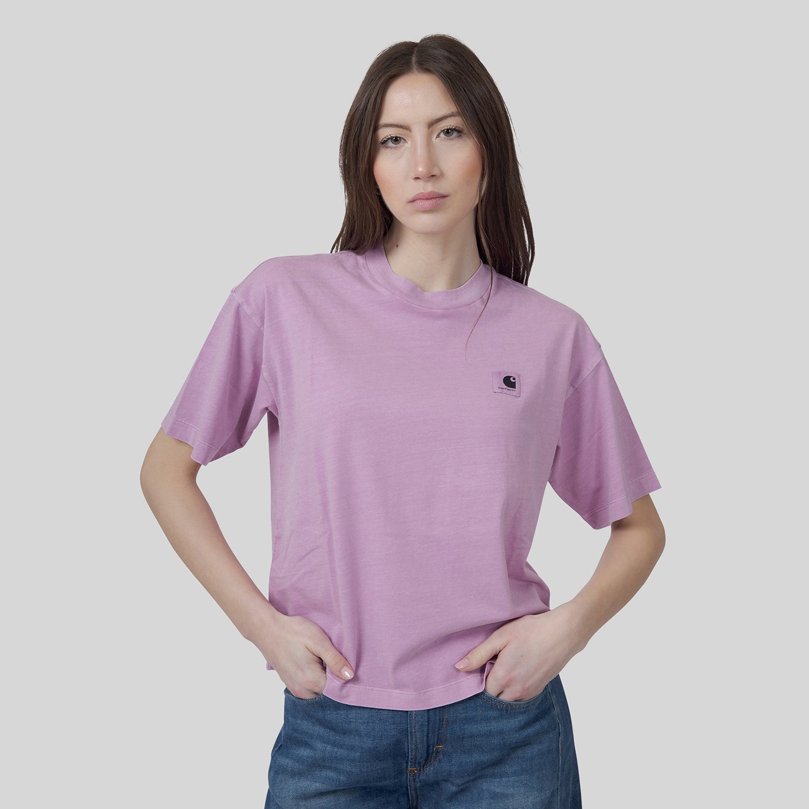 Carhartt Wip T-shirt W' S/s Nelson Rosa Donna - 6