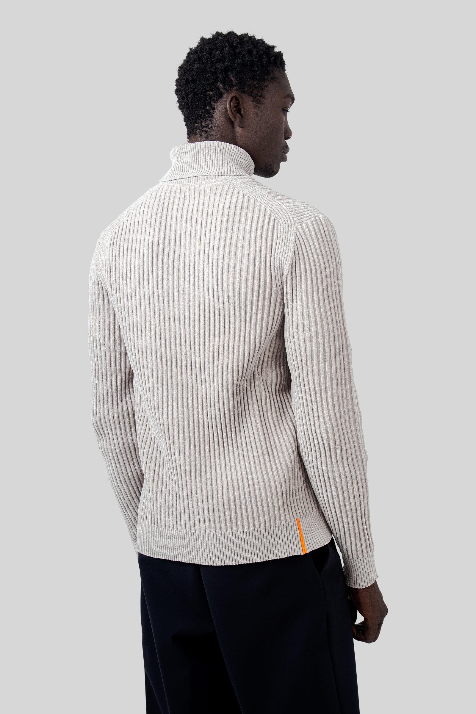 Rrd Velvet Rave Turtleneck Knit Sabbia Uomo - 3