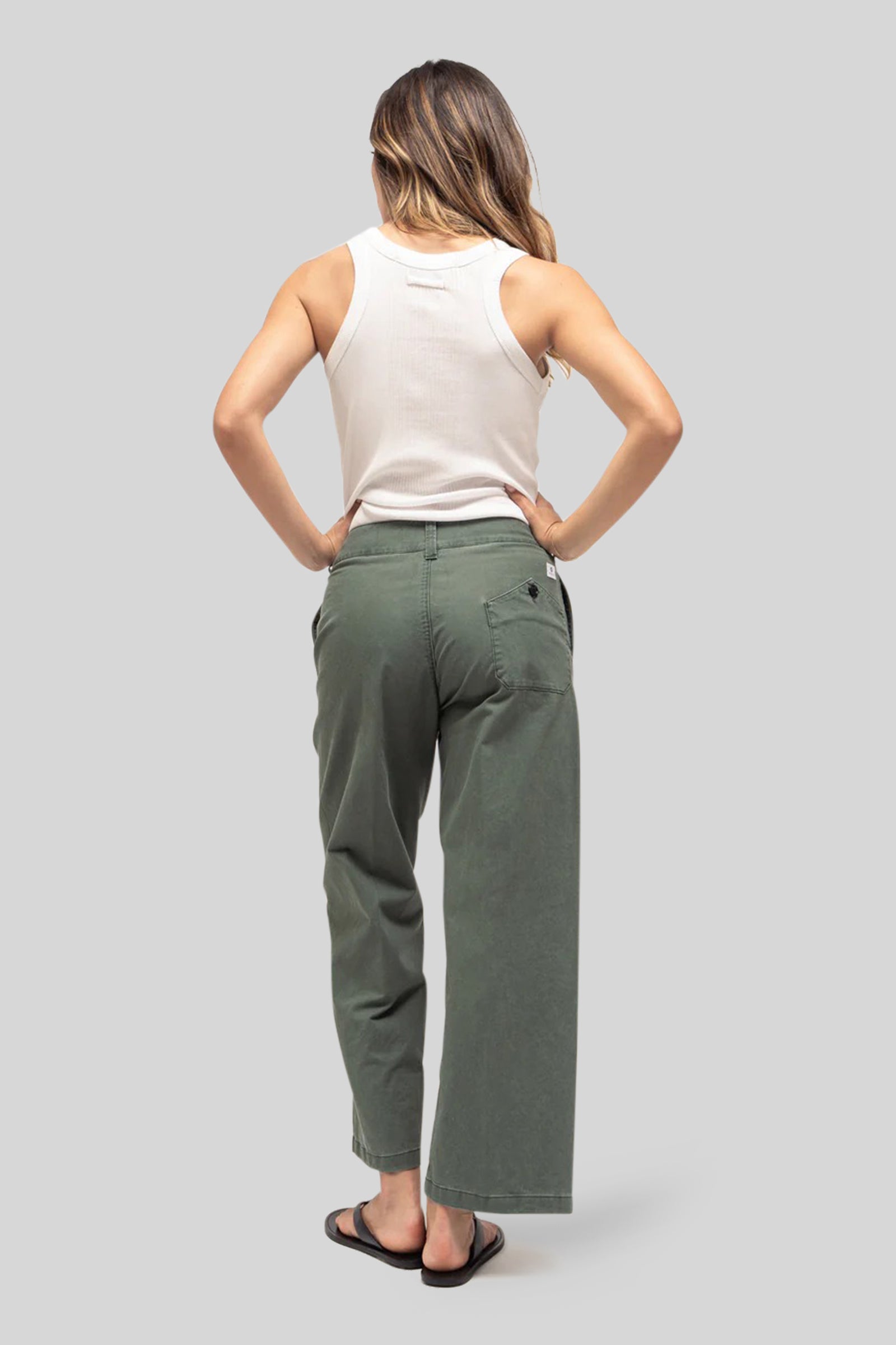 Department Five Pantalone Due Verde Donna - 3