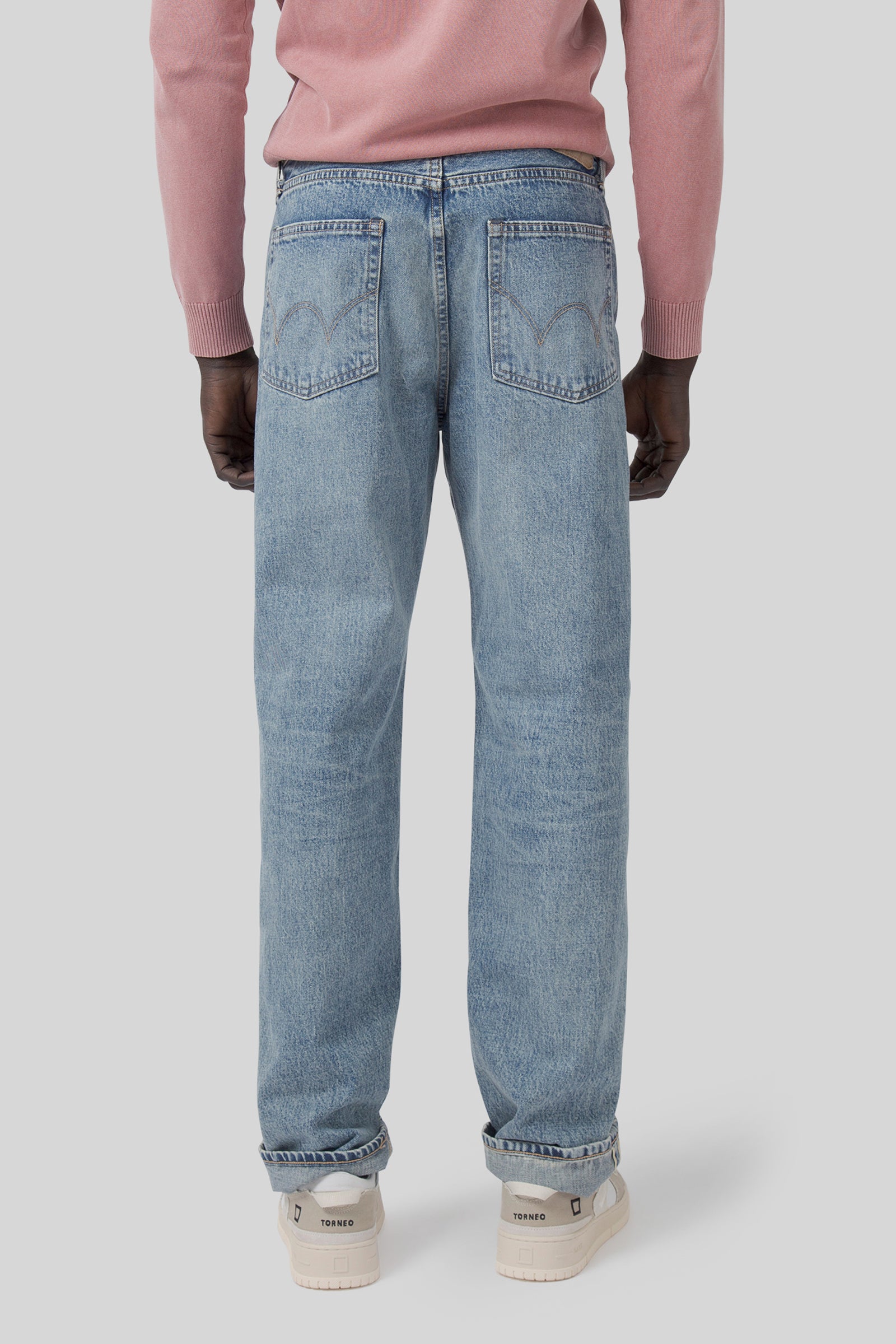 Loose Fit Jeans Japan Kaihara Rainbow 13,5 Oz - 5